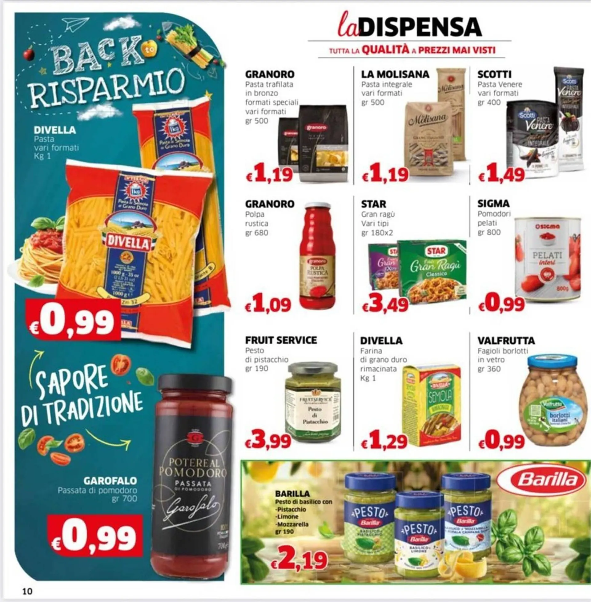 Volantino Mercati Alimentari da 28 agosto a 10 settembre di 2025 - Pagina del volantino 10