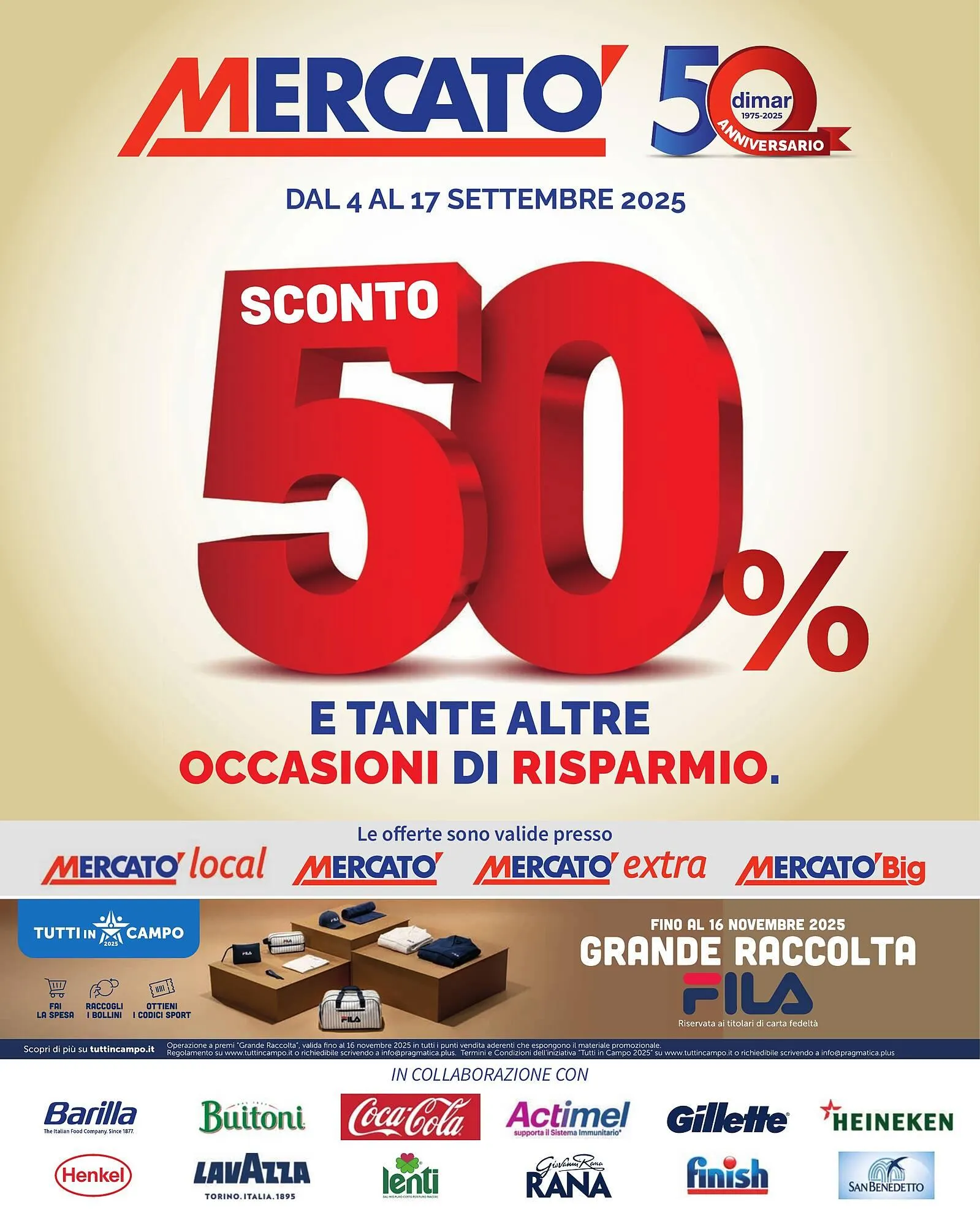 Volantino Mercatò Extra da 4 settembre a 17 settembre di 2025 - Pagina del volantino 1