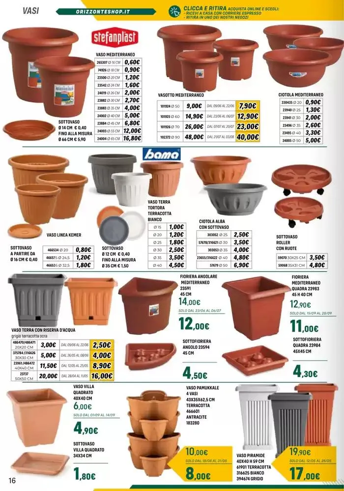 Giardinaggio 2025 da 25 aprile a 12 ottobre di 2025 - Pagina del volantino 16