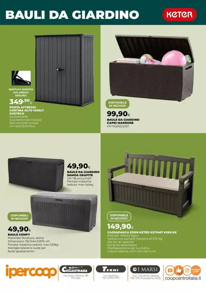 Casette da giardino da 13 marzo a 7 maggio di 2025 - Pagina del volantino 12