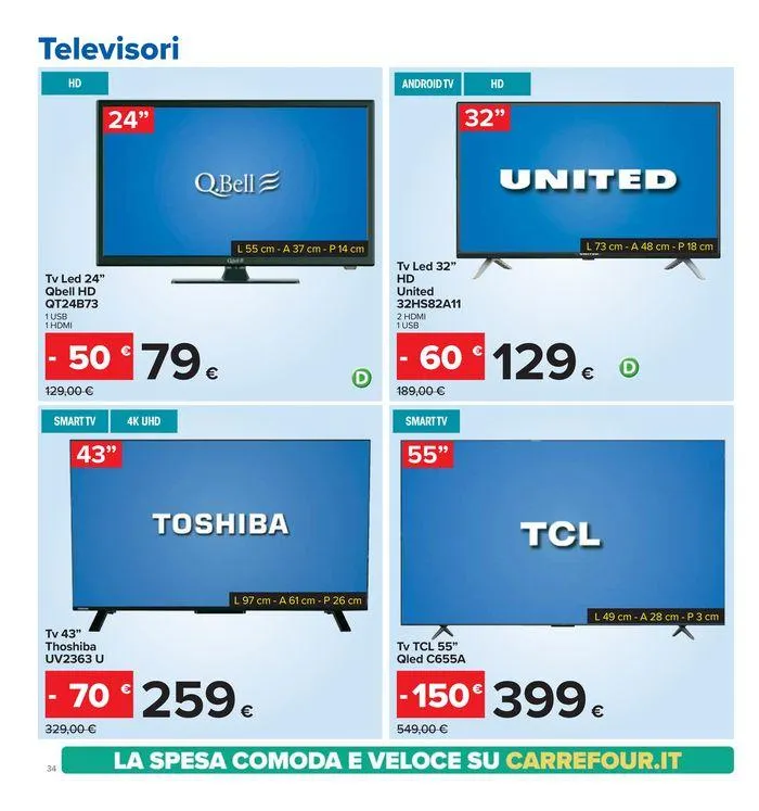 Sconti fino al 50% da 22 agosto a 5 settembre di 2024 - Pagina del volantino 34