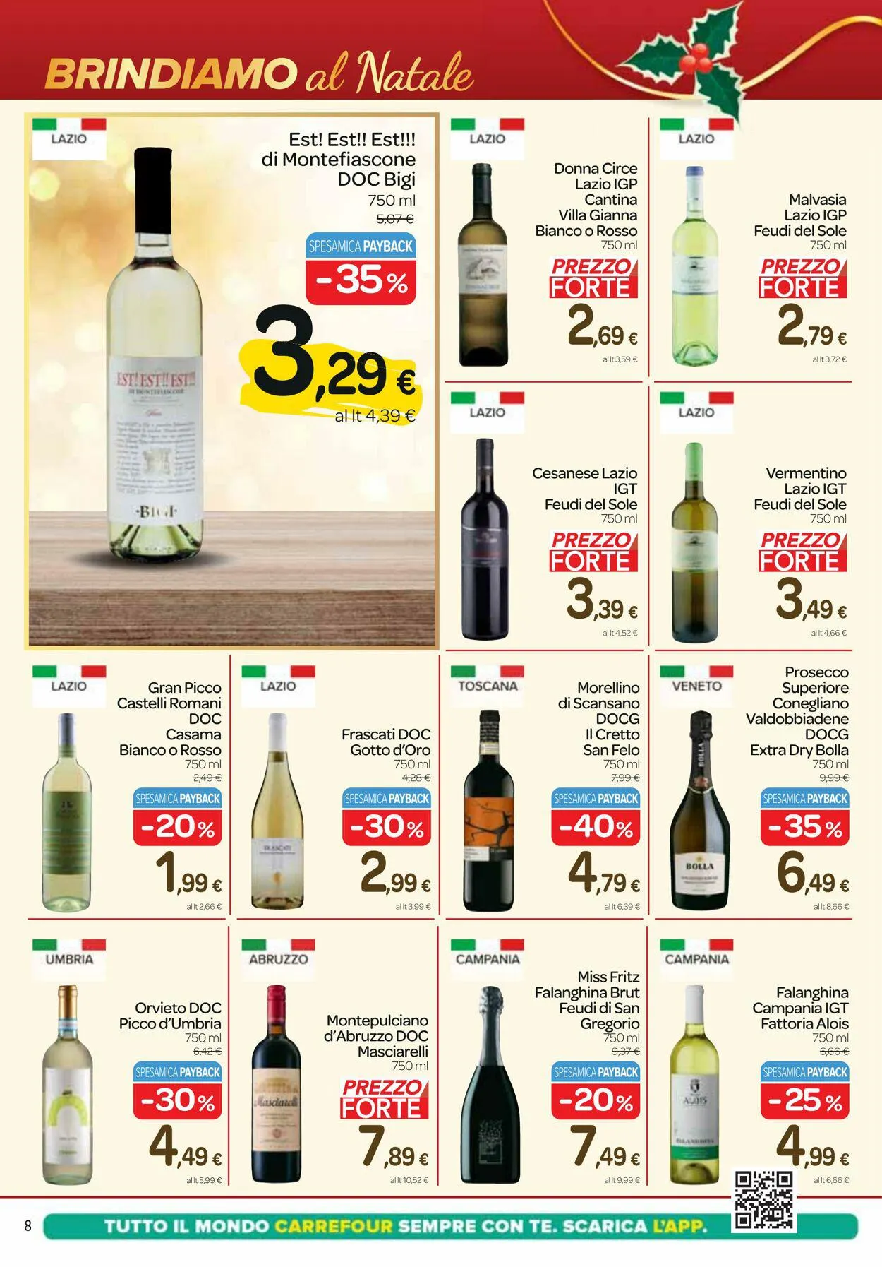 Carrefour Volantino attuale da 7 dicembre a 26 dicembre di 2023 - Pagina del volantino 8