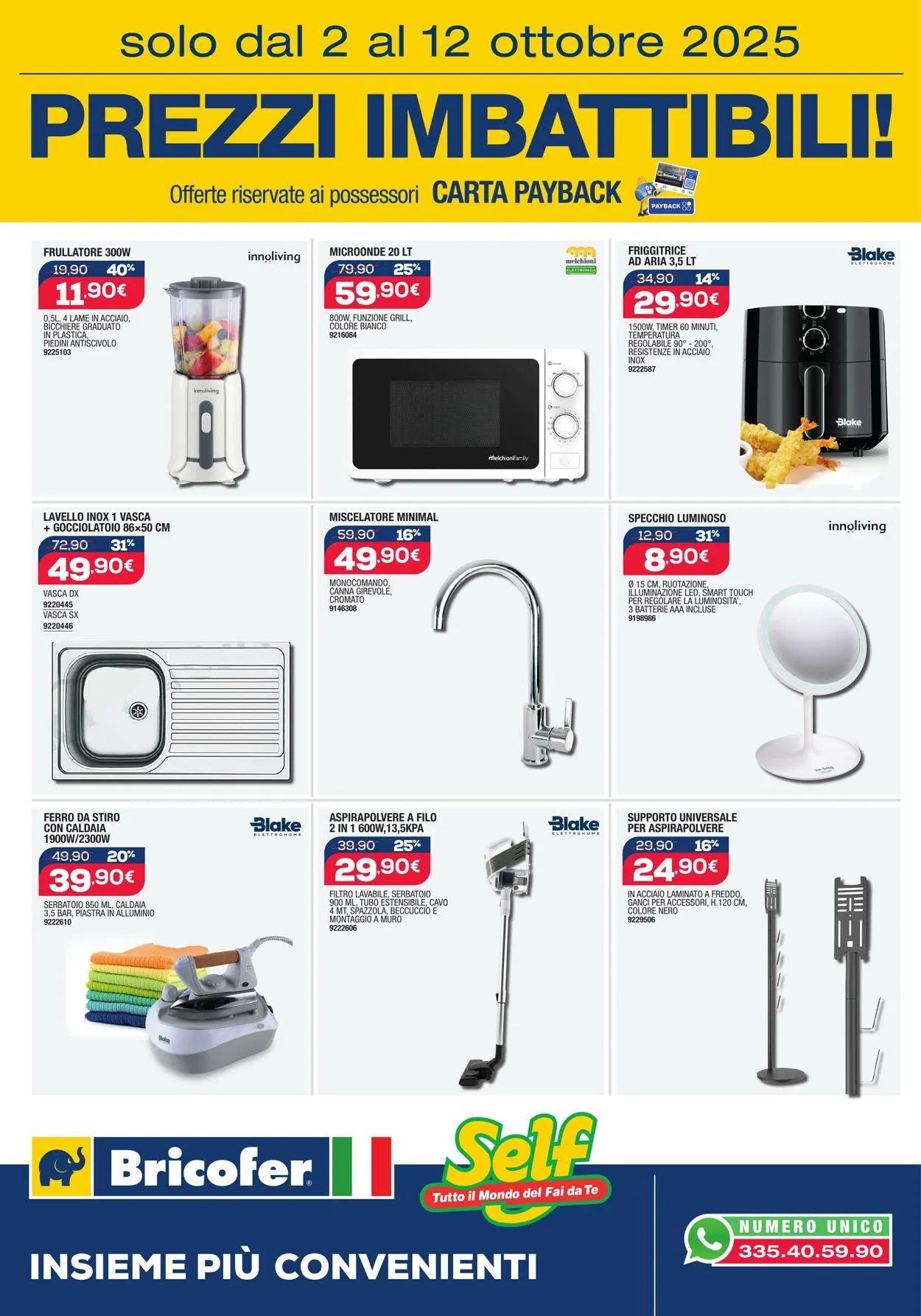 Bricofer - Perugia Volantino attuale da 30 settembre a 14 ottobre di 2025 - Pagina del volantino 8