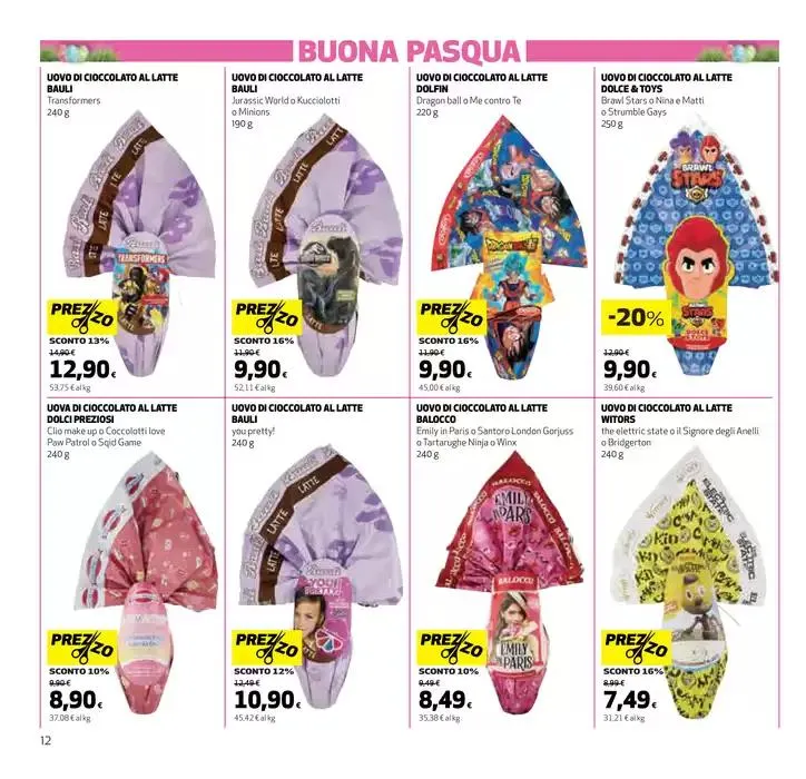 Buona pasqua da 10 aprile a 22 aprile di 2025 - Pagina del volantino 12