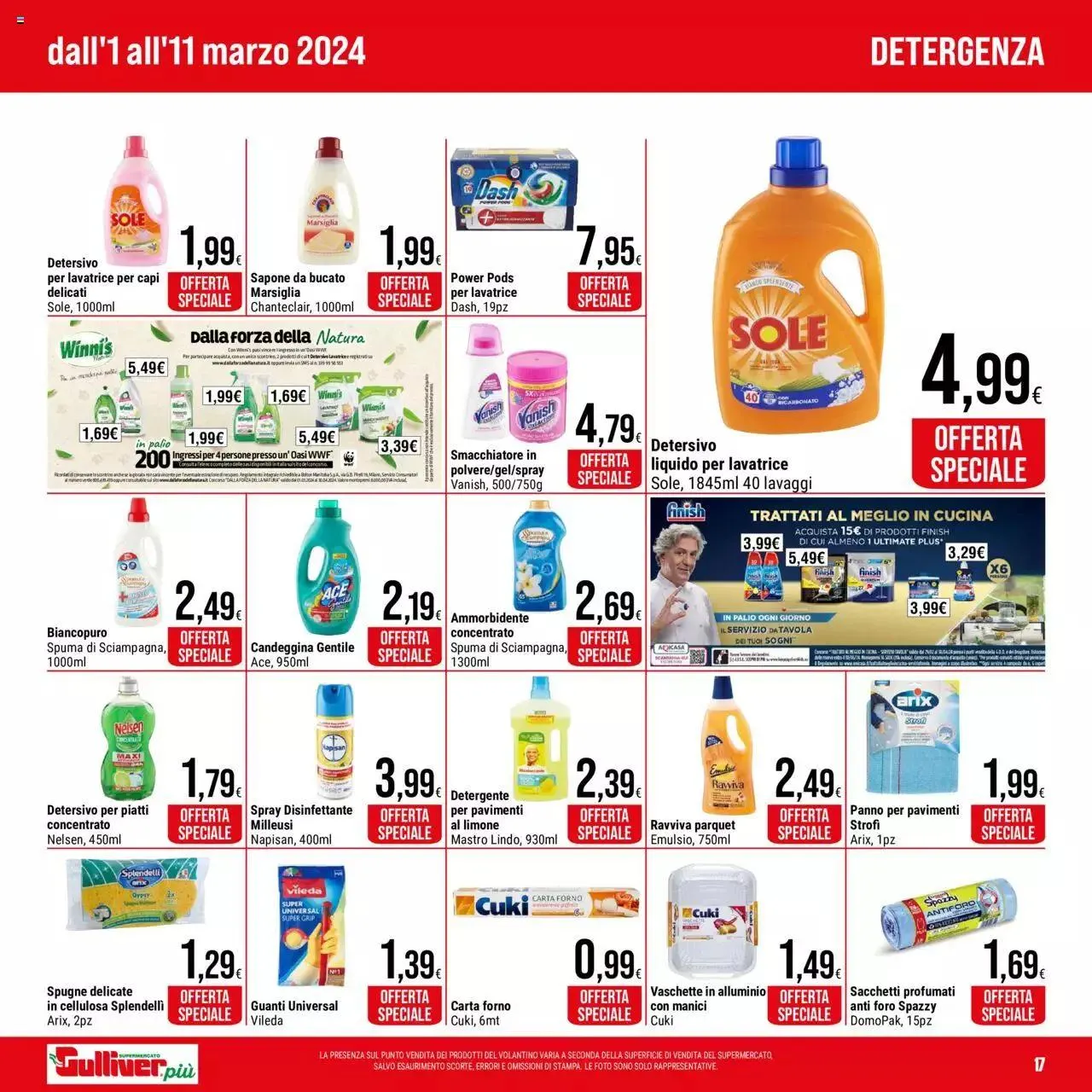 Volantino Gulliver Più Grandi da 1 marzo a 11 marzo di 2024 - Pagina del volantino 17