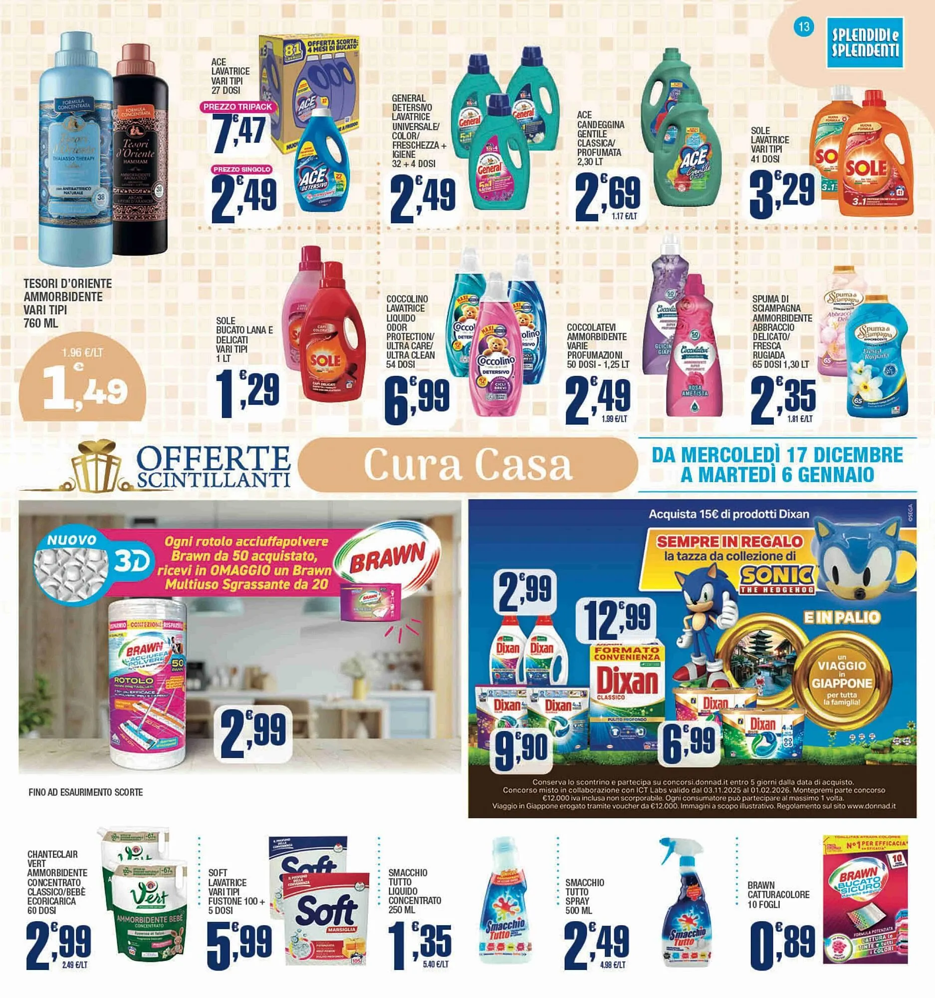 Volantino Splendidi e Splendenti da 17 dicembre a 6 gennaio di 2026 - Pagina del volantino 13