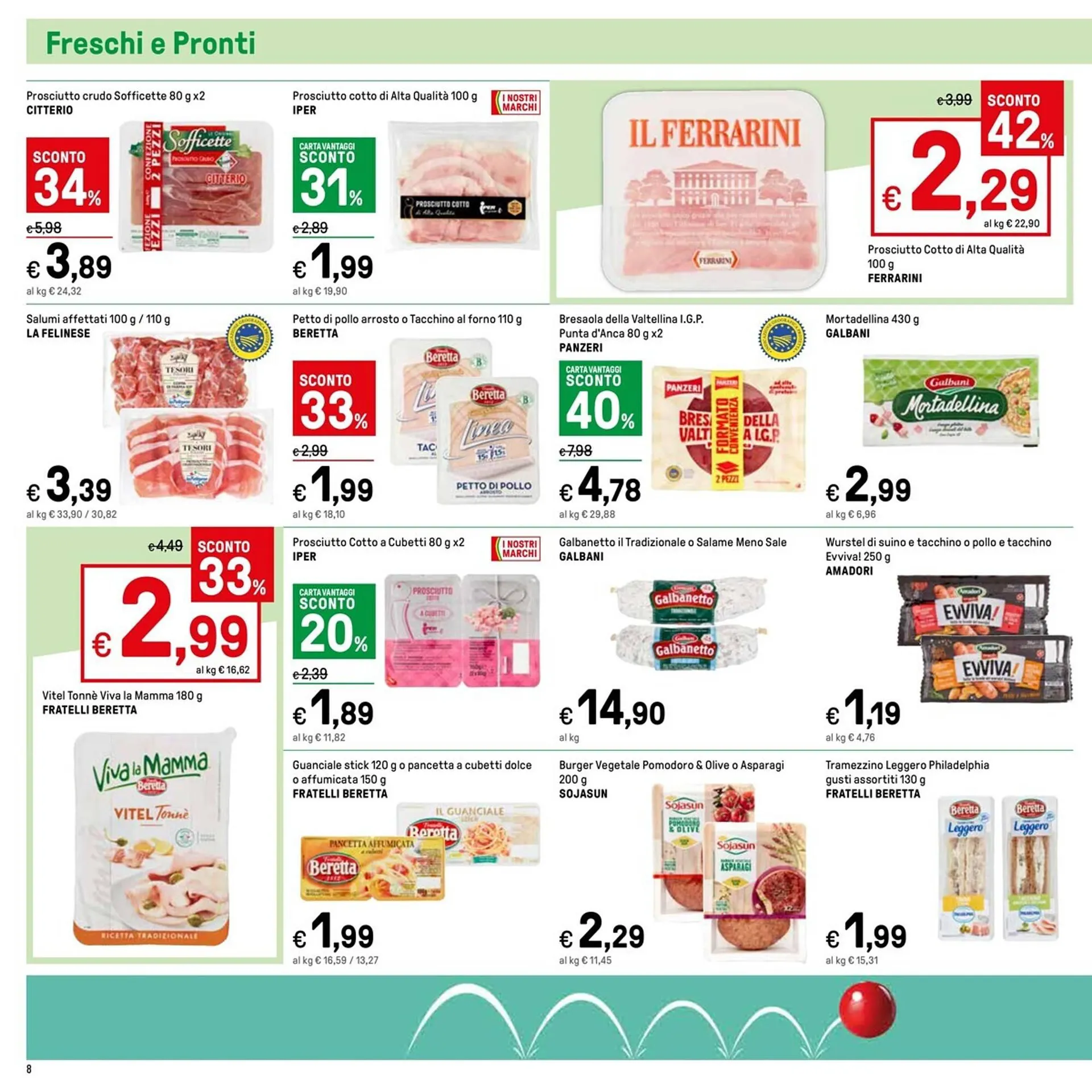 Volantino Iper La Grande da 18 agosto a 30 agosto di 2023 - Pagina del volantino 8