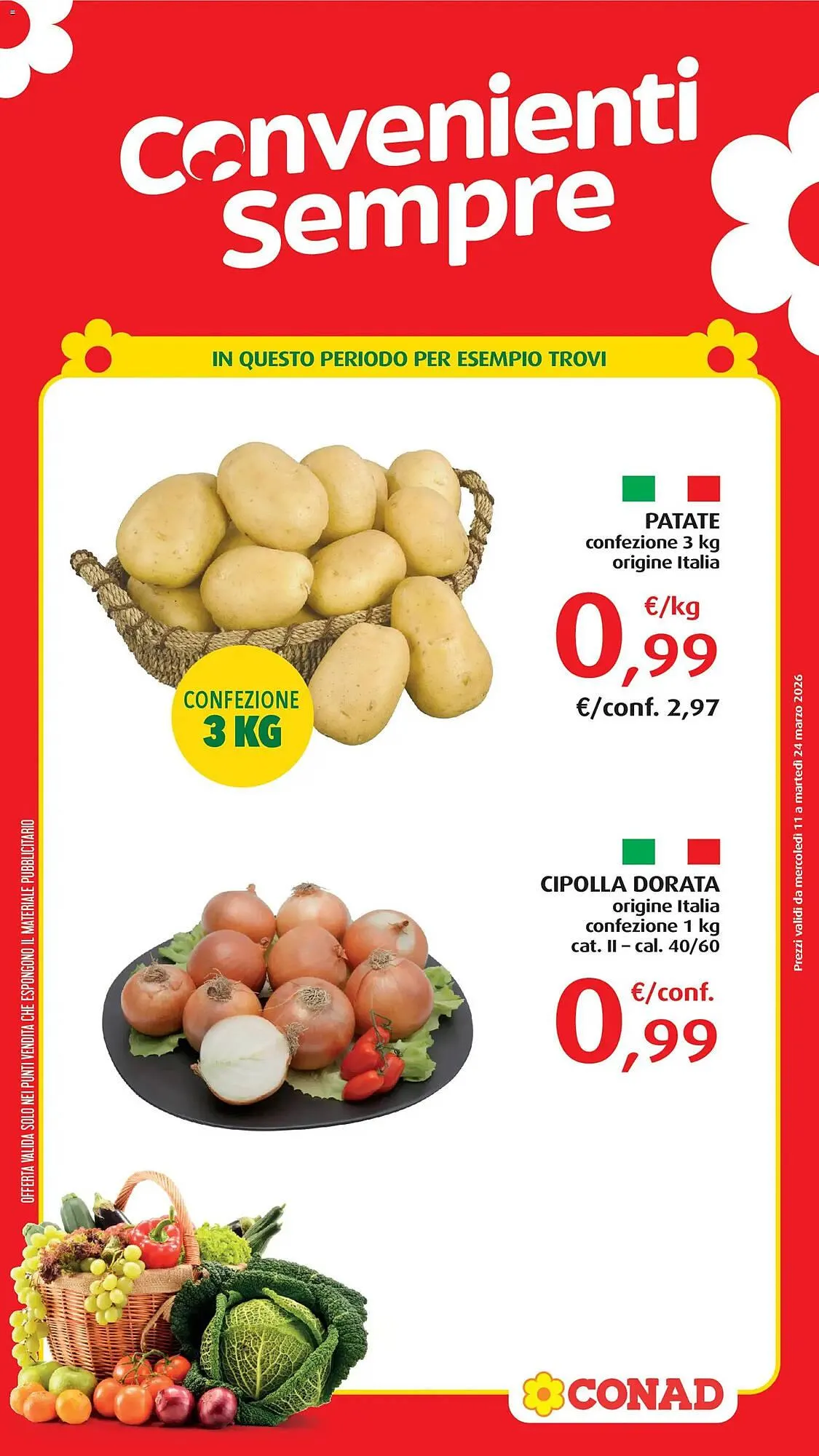 Volantino Conad da 11 marzo a 24 marzo di 2026 - Pagina del volantino 2