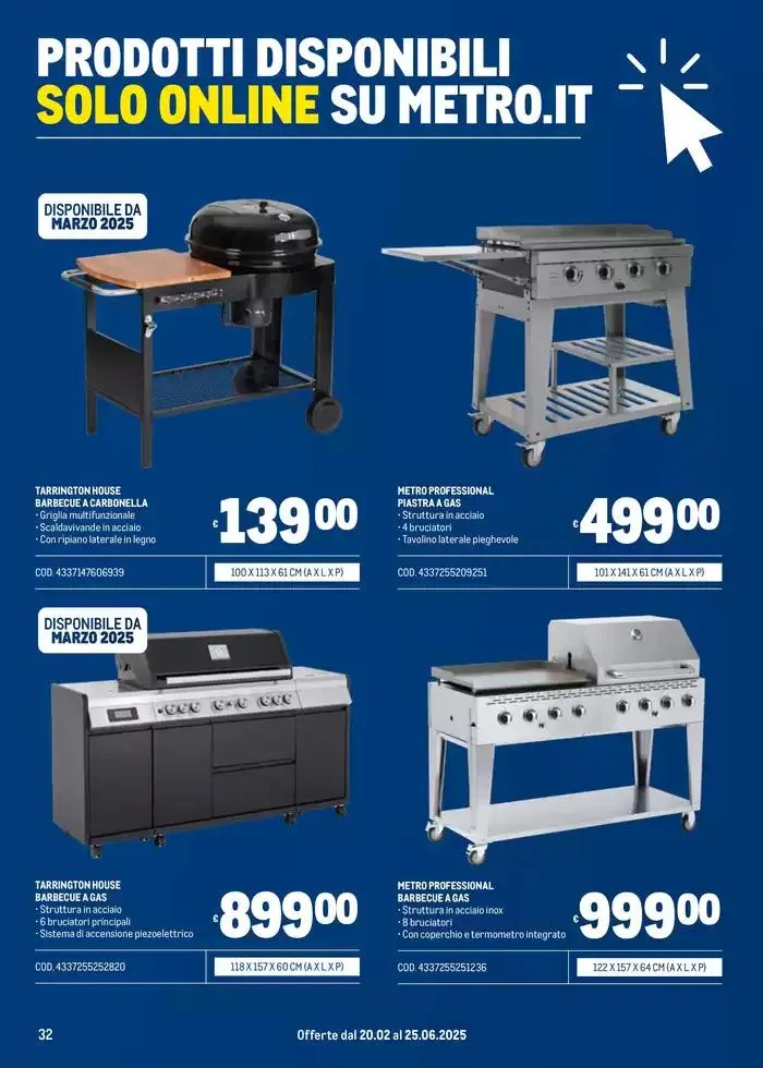 Arredo Esterno da 20 febbraio a 25 giugno di 2025 - Pagina del volantino 32