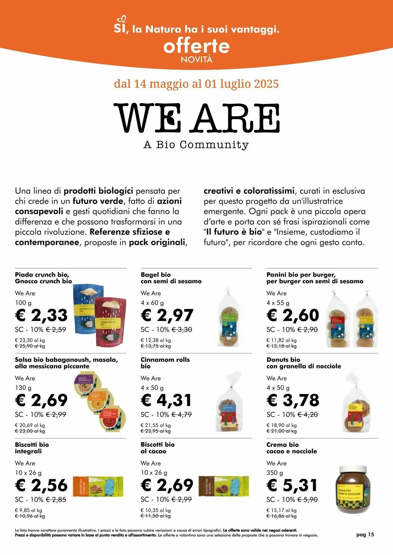 Natura Sì Volantino attuale da 8 luglio a 22 luglio di 2025 - Pagina del volantino 15