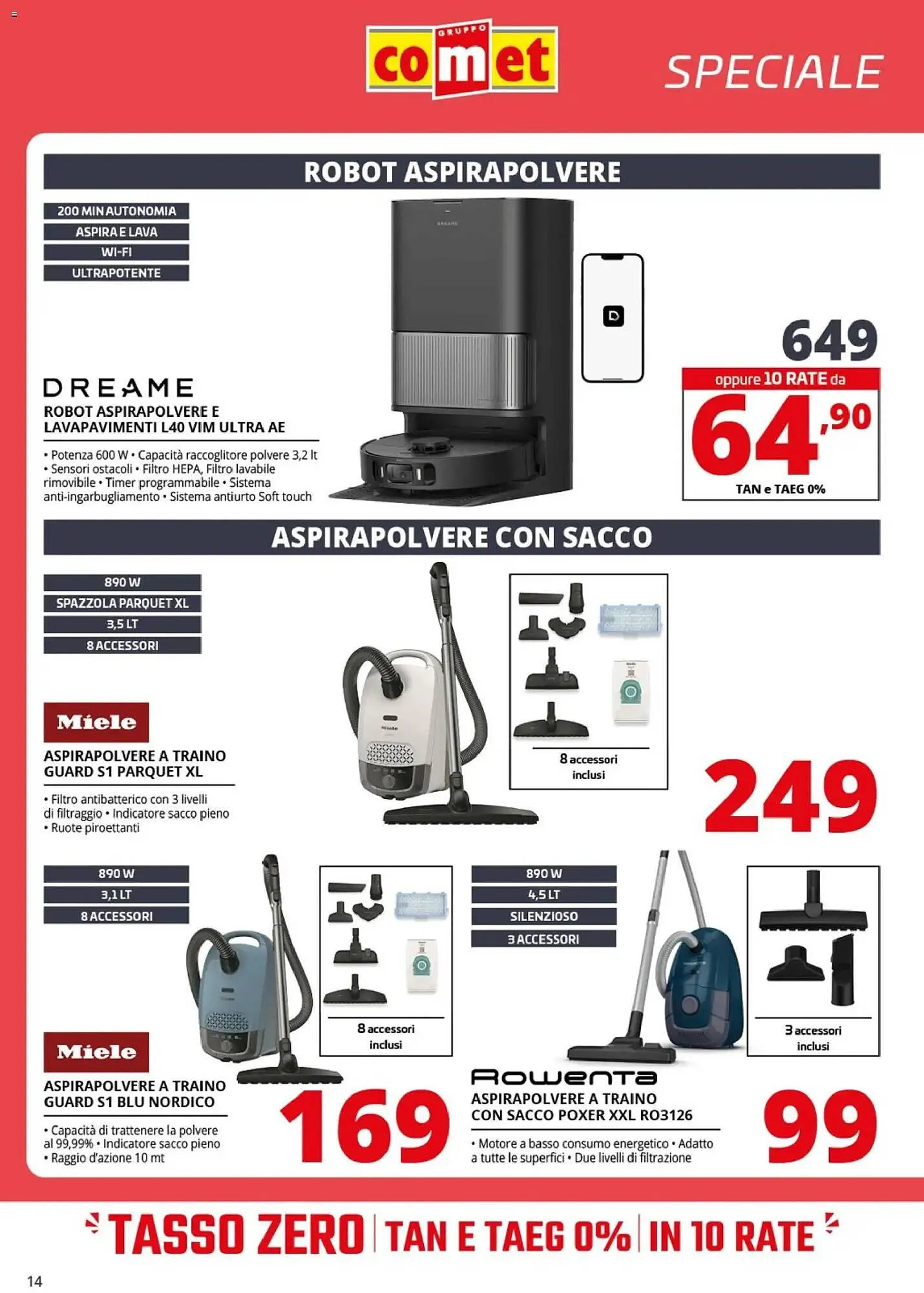Volantino Comet da 20 febbraio a 4 marzo di 2026 - Pagina del volantino 14