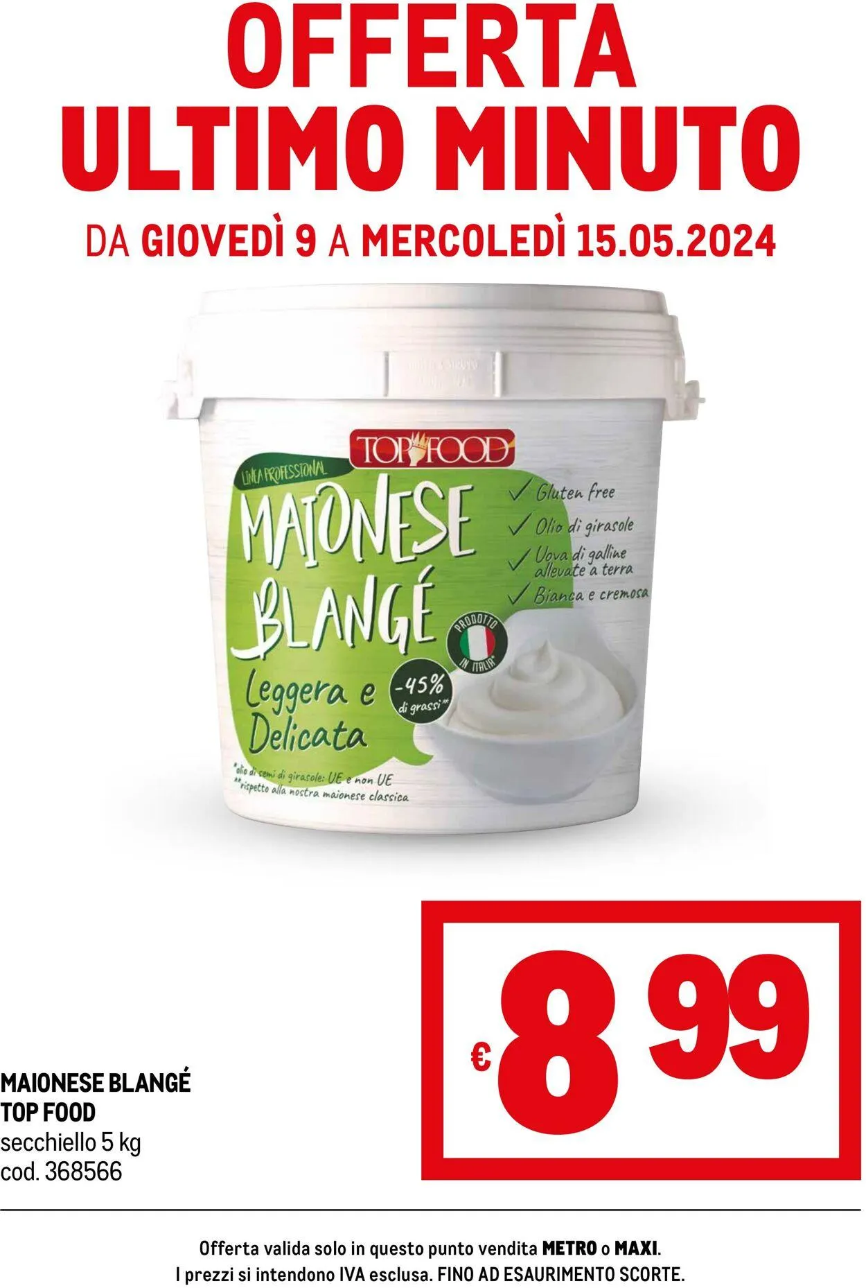 Metro Volantino attuale da 26 marzo a 9 aprile di 2026 - Pagina del volantino 1