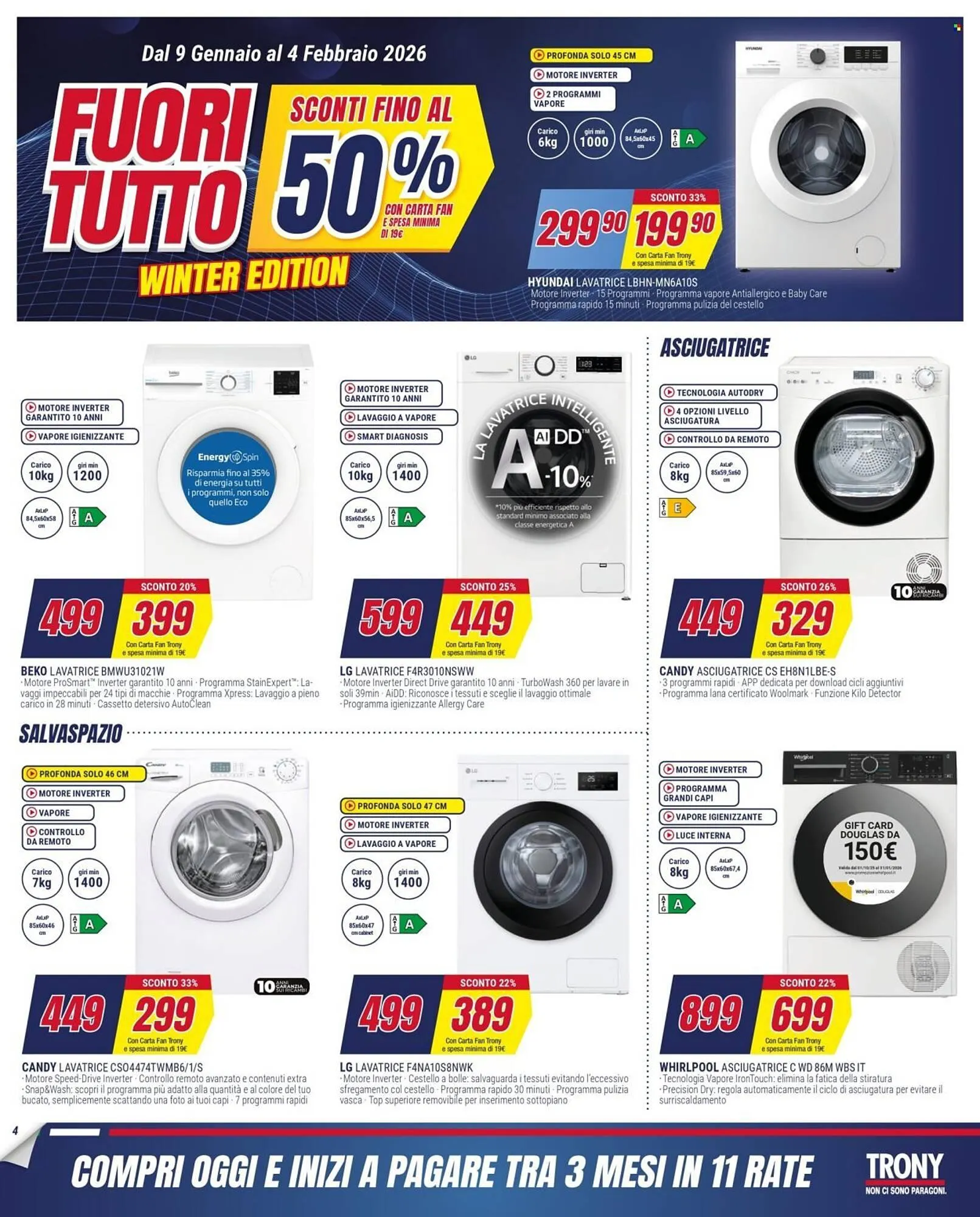 Volantino Trony da 9 gennaio a 4 febbraio di 2026 - Pagina del volantino 4