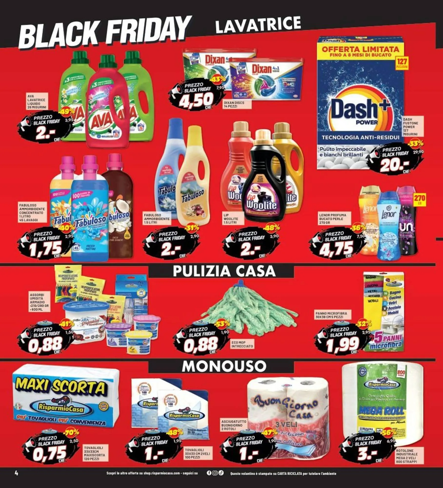 Volantino Risparmio Casa da 20 novembre a 27 novembre di 2025 - Pagina del volantino 4