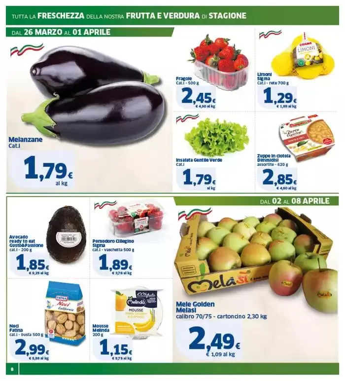 Grandi sconti da 26 marzo a 8 aprile di 2025 - Pagina del volantino 8