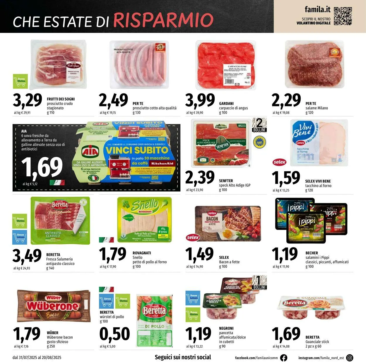 Famila Volantino attuale da 31 luglio a 20 agosto di 2025 - Pagina del volantino 4
