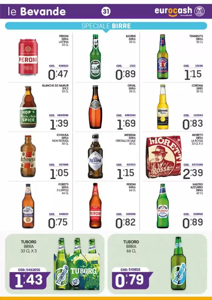Volantino Eurocash da 10 marzo a 30 marzo di 2025 - Pagina del volantino 31