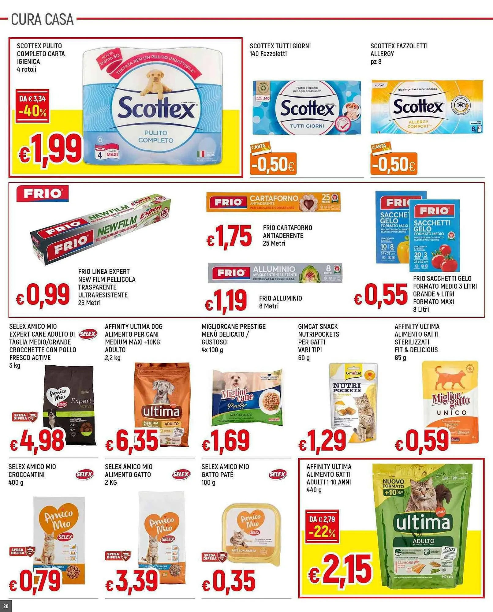 Volantino Famila Superstore da 2 aprile a 10 aprile di 2024 - Pagina del volantino 20