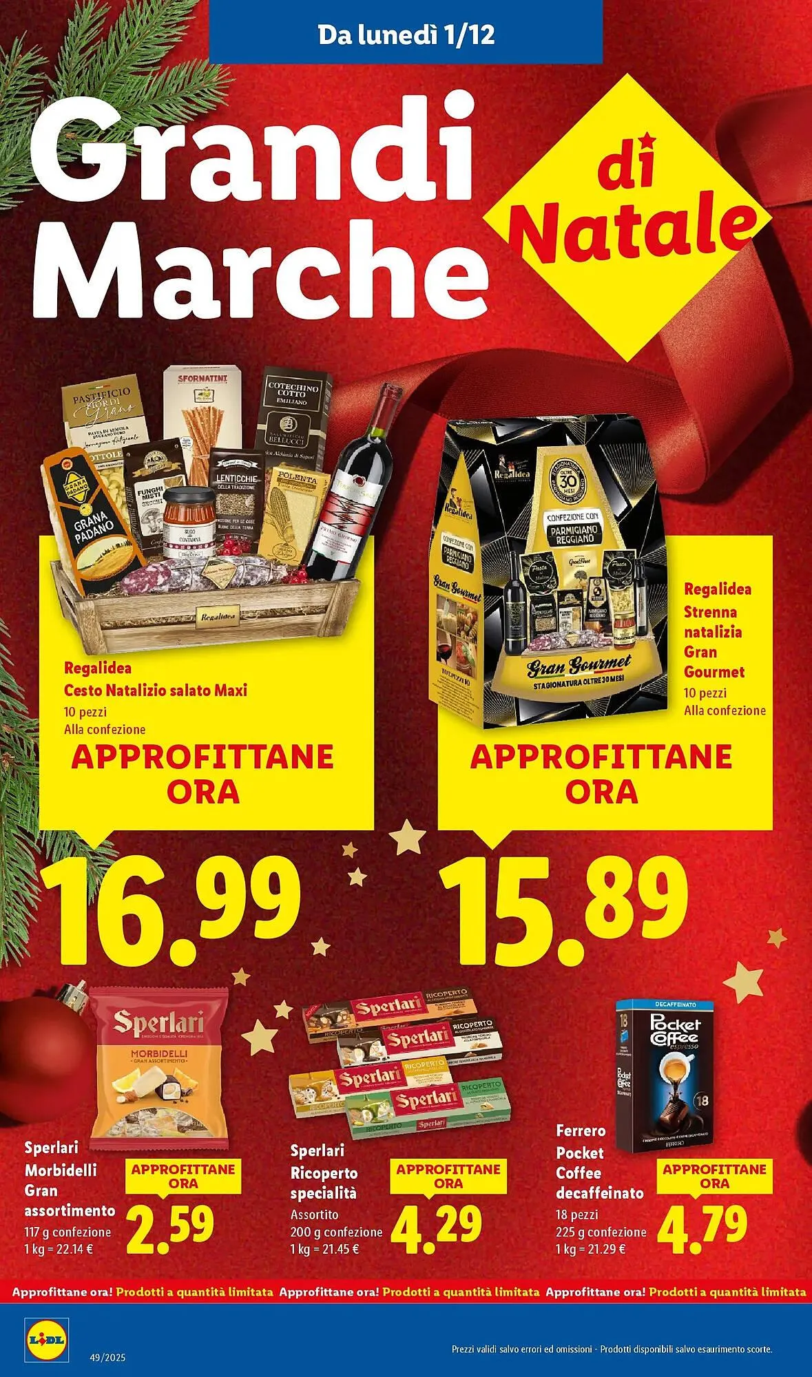 Volantino Lidl da 1 dicembre a 7 dicembre di 2025 - Pagina del volantino 16
