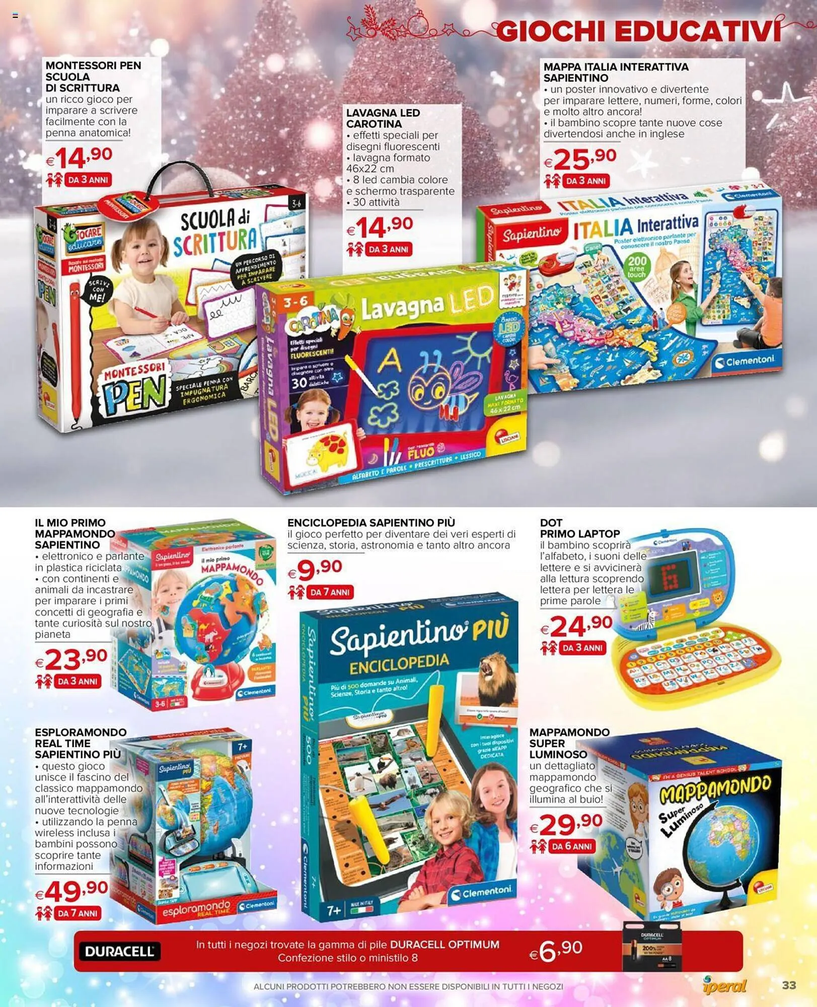 Volantino Iperal da 25 ottobre a 24 dicembre di 2023 - Pagina del volantino 33