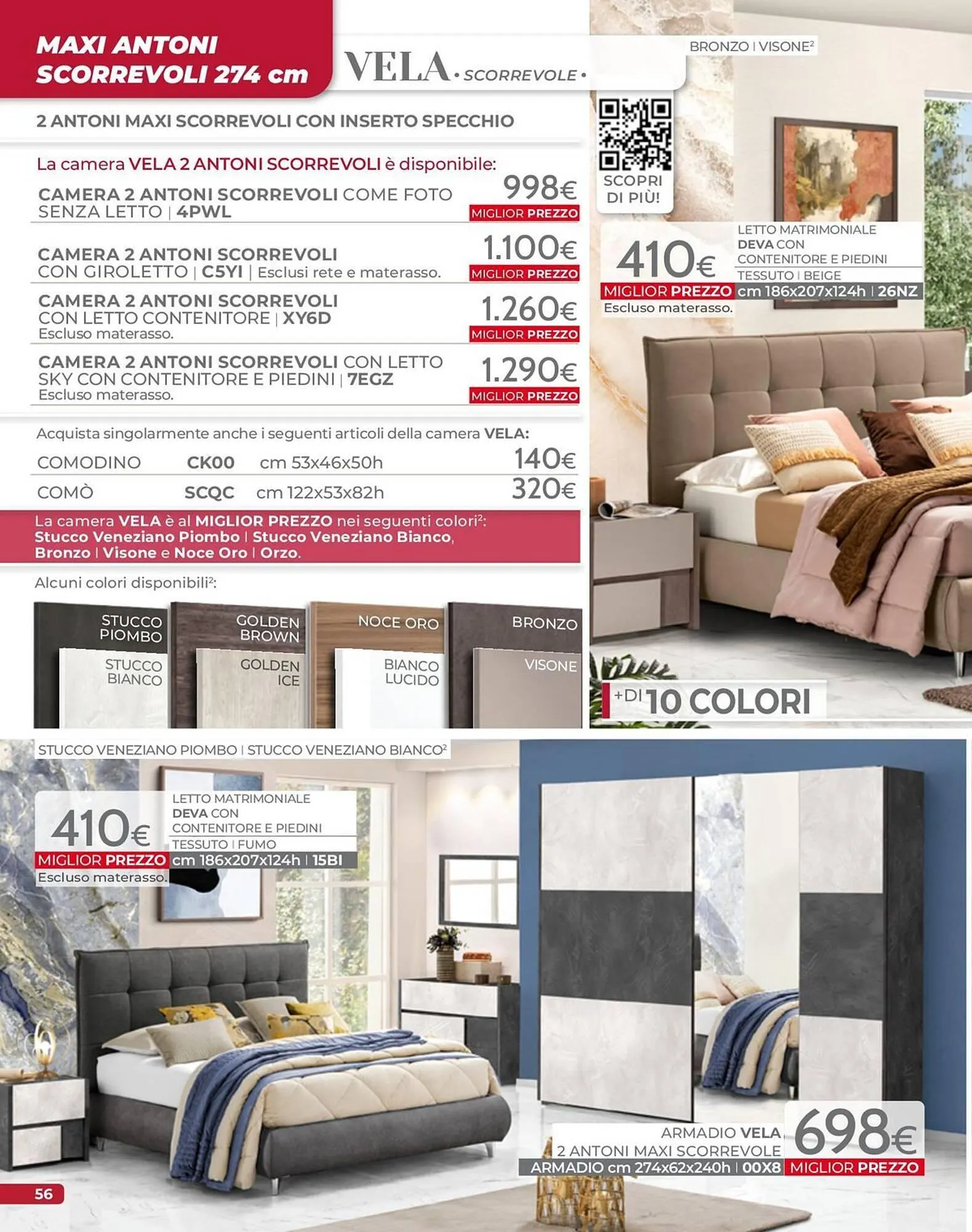 volantino Mondo Convenienza da 1 settembre a 31 dicembre di 2025 - Pagina del volantino 58