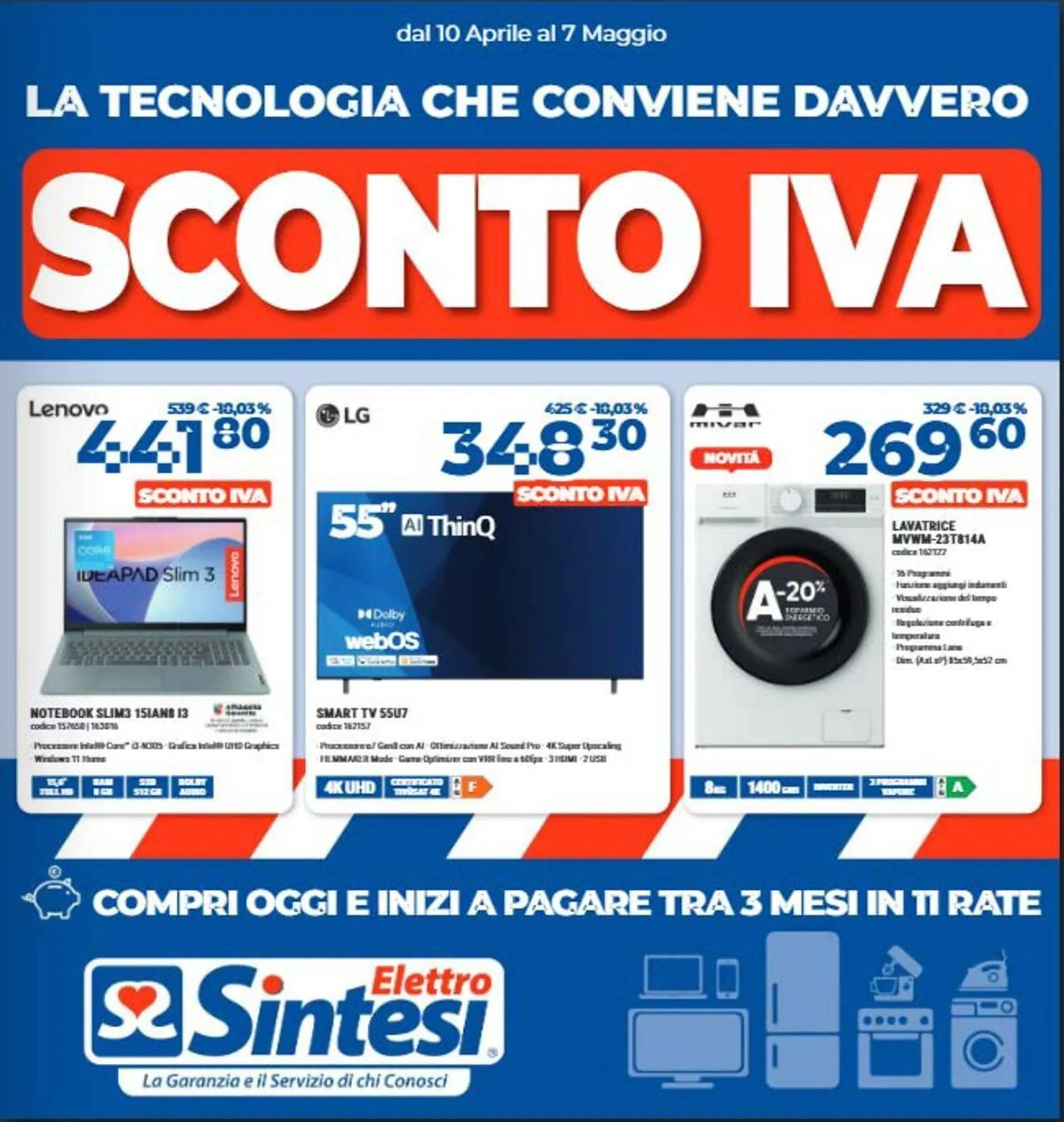 Volantino Elettrosintesi da 10 aprile a 7 maggio di 2026 - Pagina del volantino 1
