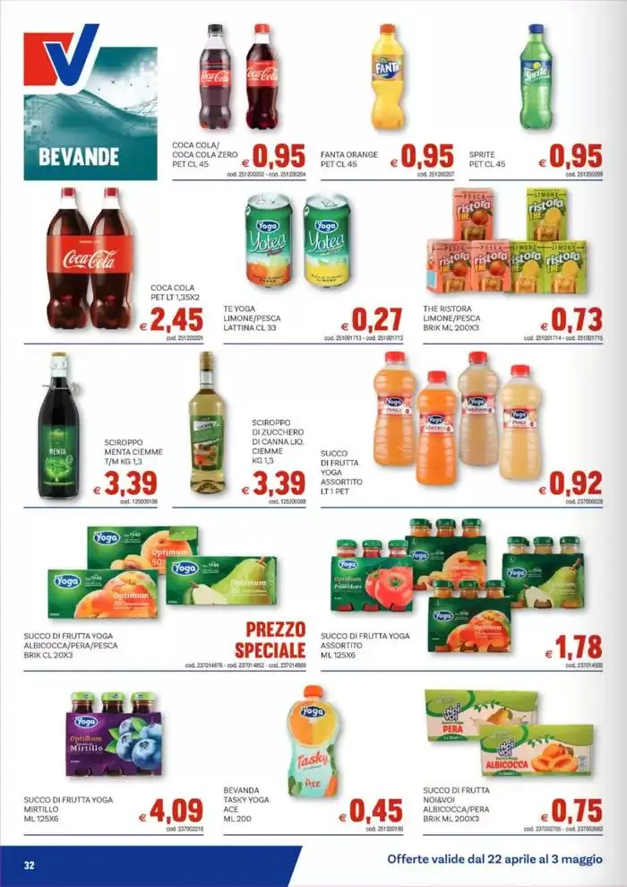 Guida alle offerte da 29 aprile a 3 maggio di 2025 - Pagina del volantino 32