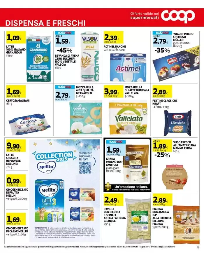 Conviene a te. Conviene a tutti! da 23 aprile a 7 maggio di 2025 - Pagina del volantino 9