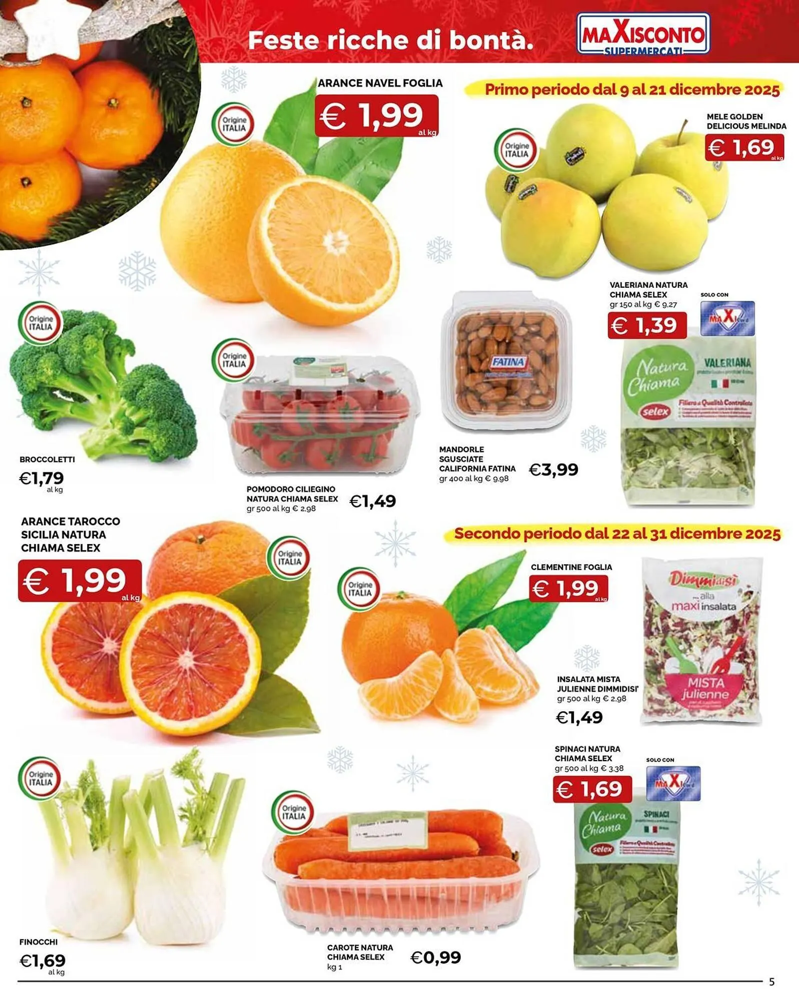 Volantino Maxisconto da 9 dicembre a 31 dicembre di 2025 - Pagina del volantino 5