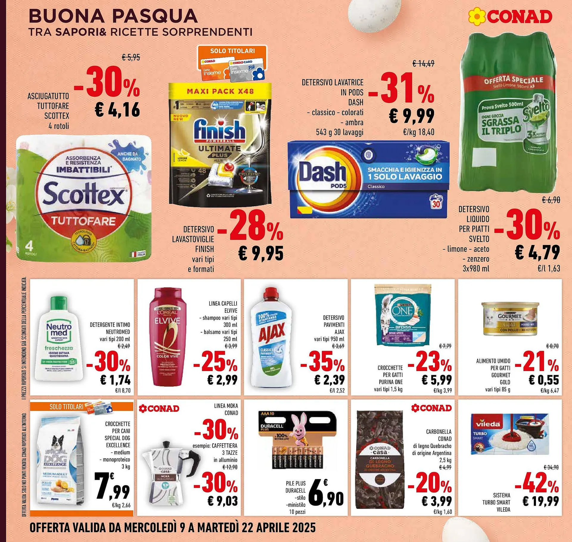 Volantino Conad da 8 aprile a 22 aprile di 2025 - Pagina del volantino 24