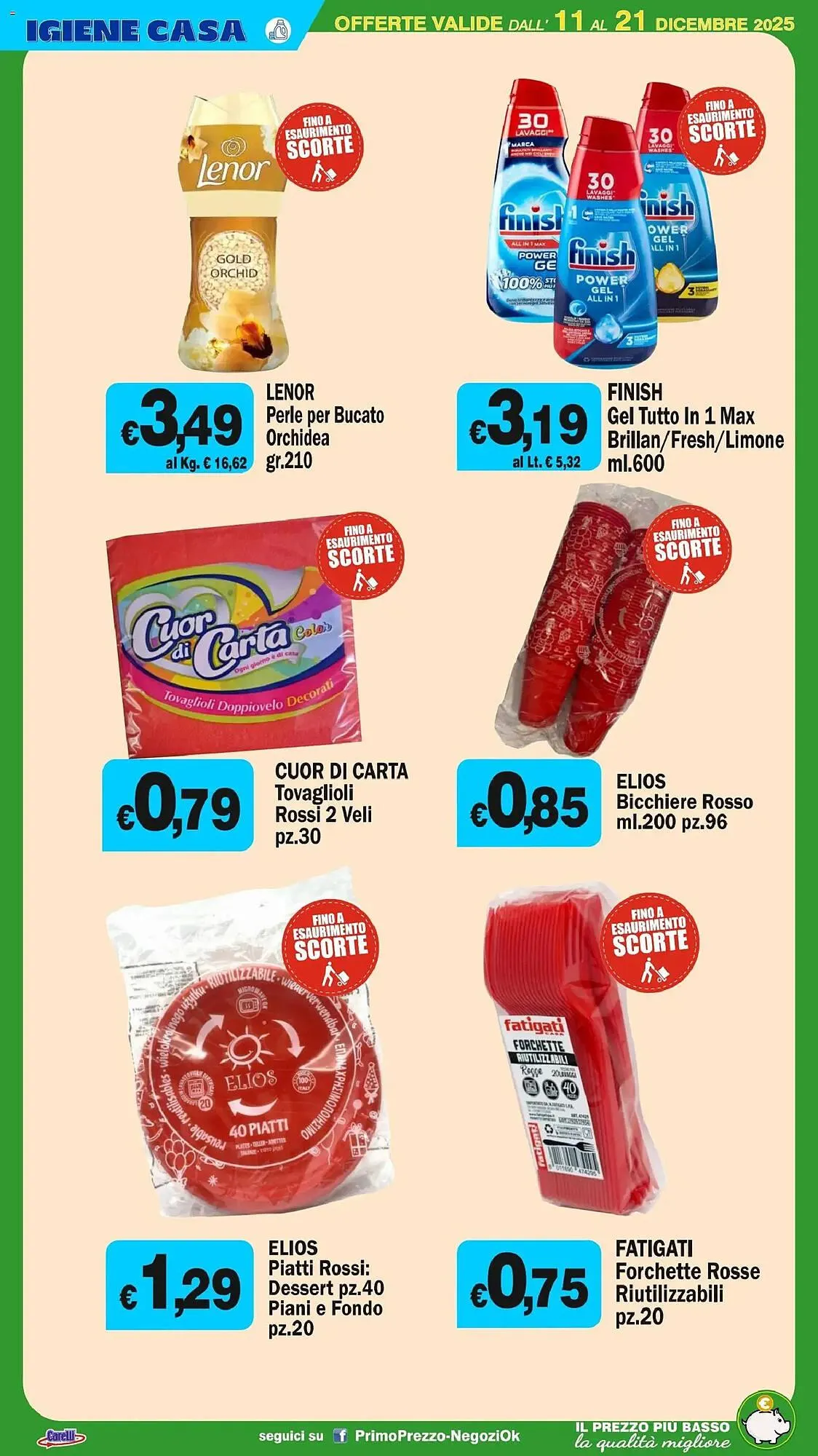 Volantino Primo Prezzo da 11 dicembre a 21 dicembre di 2025 - Pagina del volantino 27