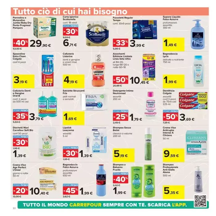 Sconti 30% 40% 50% da 28 gennaio a 6 febbraio di 2025 - Pagina del volantino 22