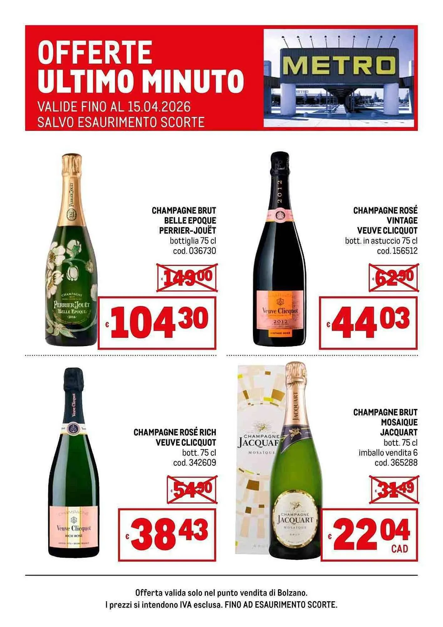 Volantino Metro da 18 marzo a 15 aprile di 2026 - Pagina del volantino 1