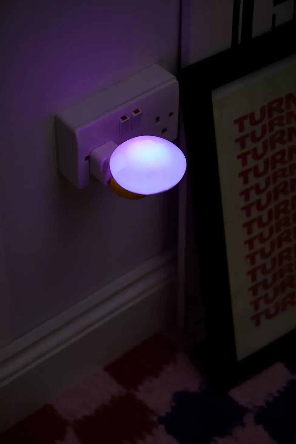 Luce Notturna Plug-In Funghi Selvatici