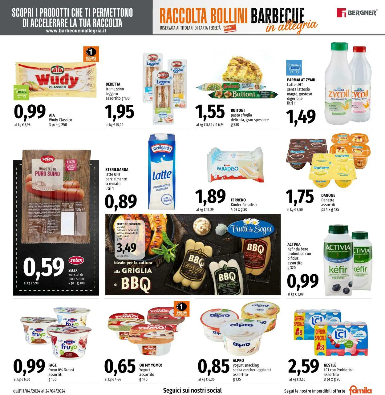 Famila Volantino attuale da 11 aprile a 24 aprile di 2024 - Pagina del volantino 13