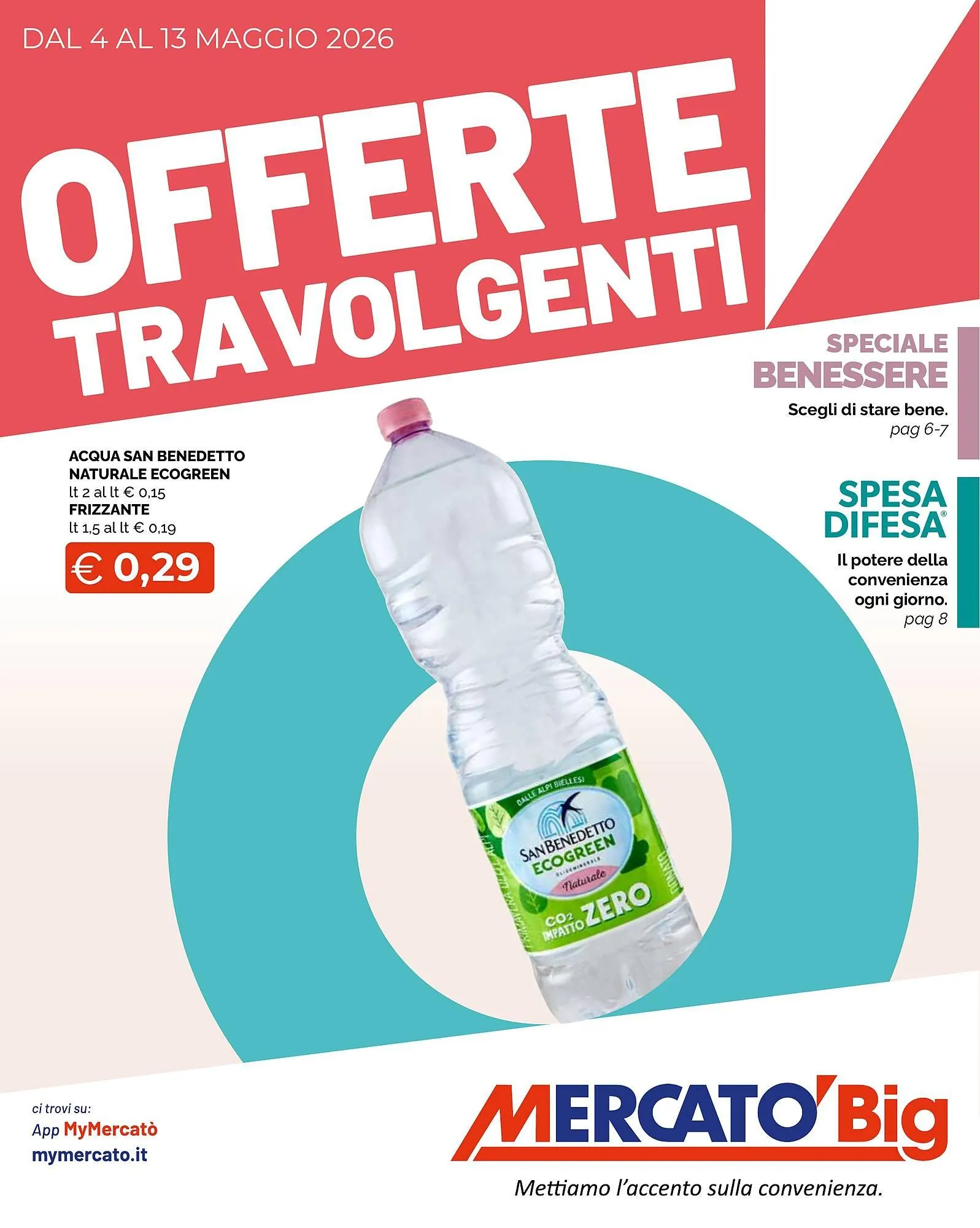Volantino Mercatò Big da 4 maggio a 13 maggio di 2026 - Pagina del volantino 1