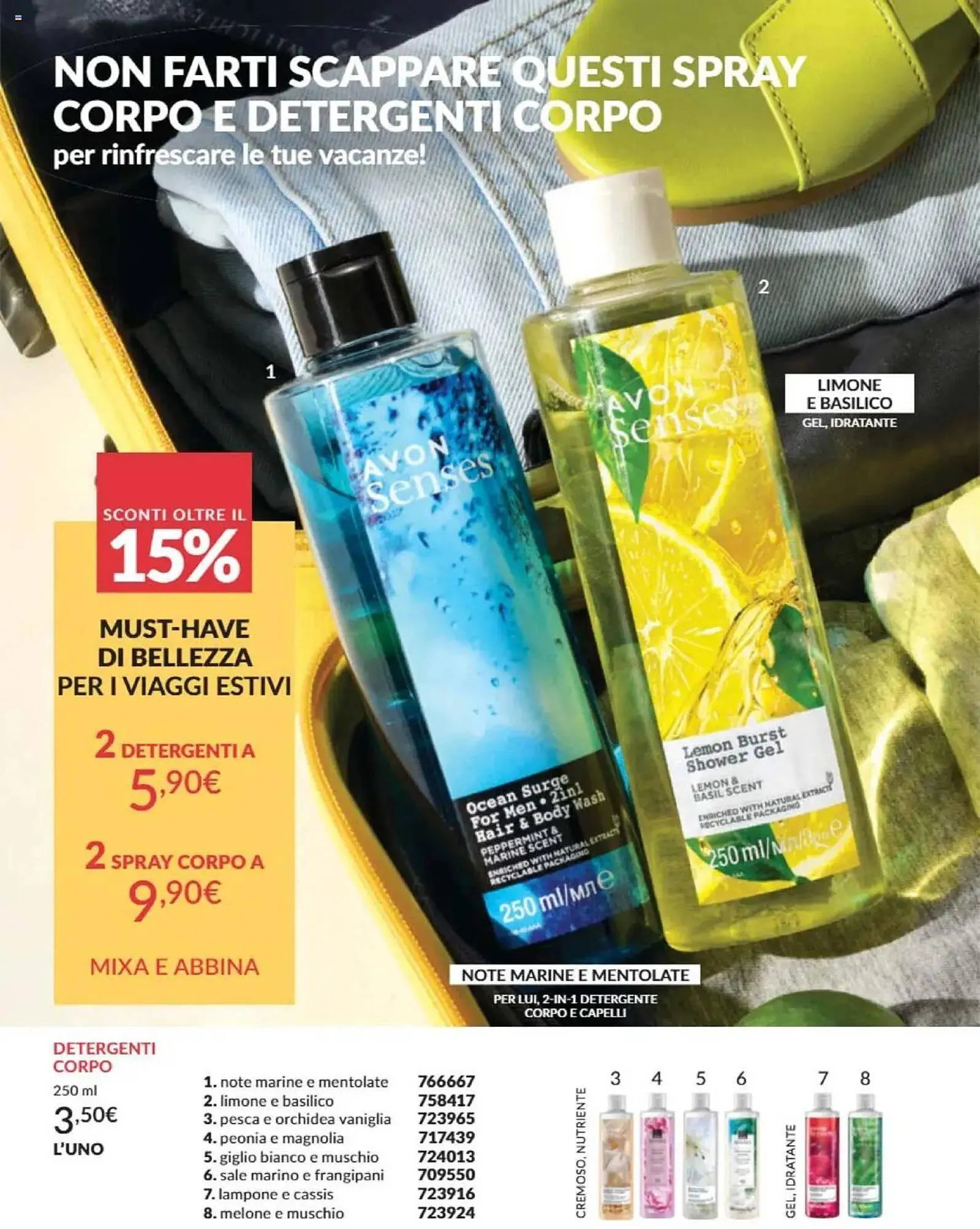 Volantino Avon da 1 luglio a 31 luglio di 2025 - Pagina del volantino 210