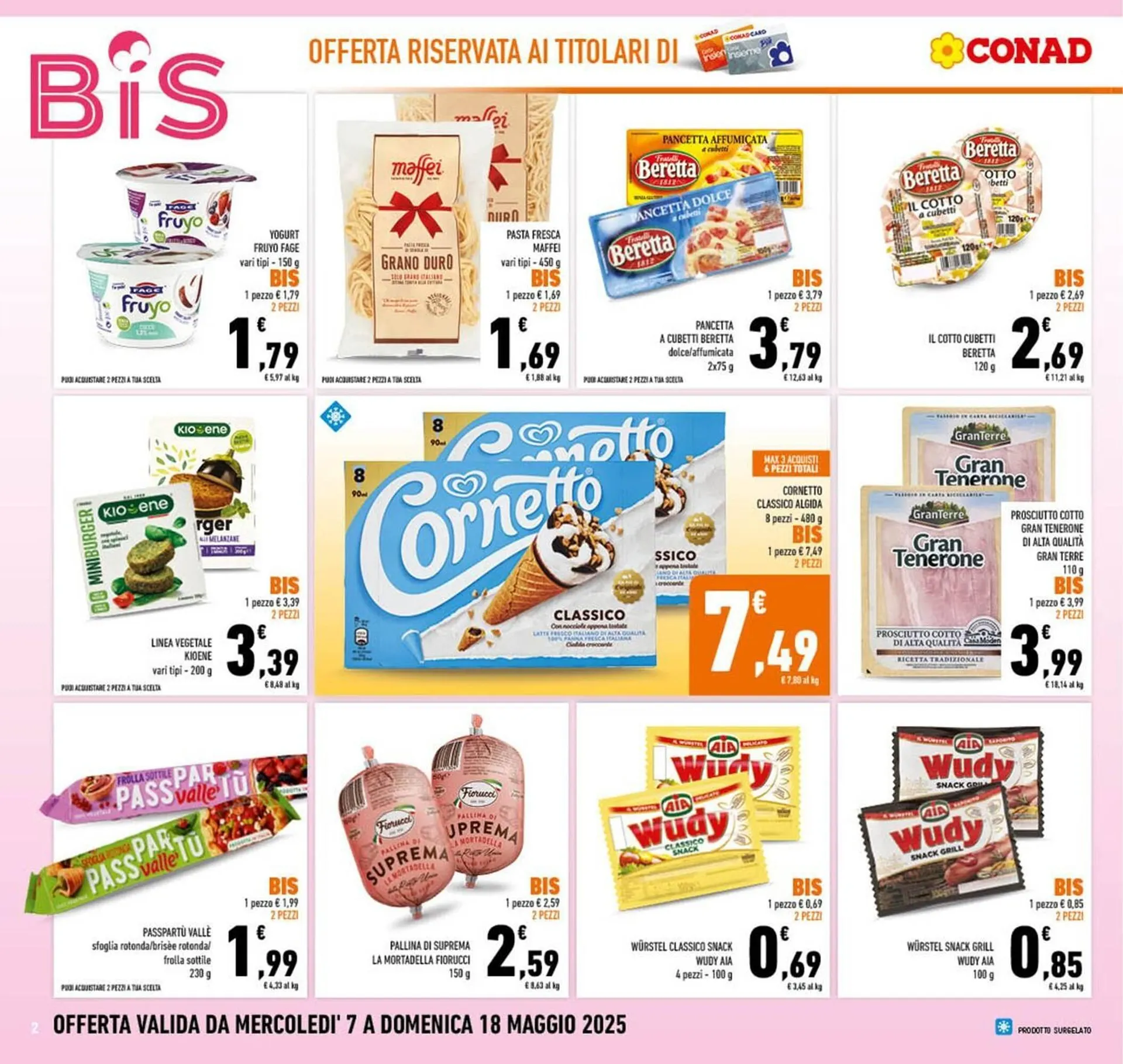 Volantino Conad da 7 maggio a 18 maggio di 2025 - Pagina del volantino 2