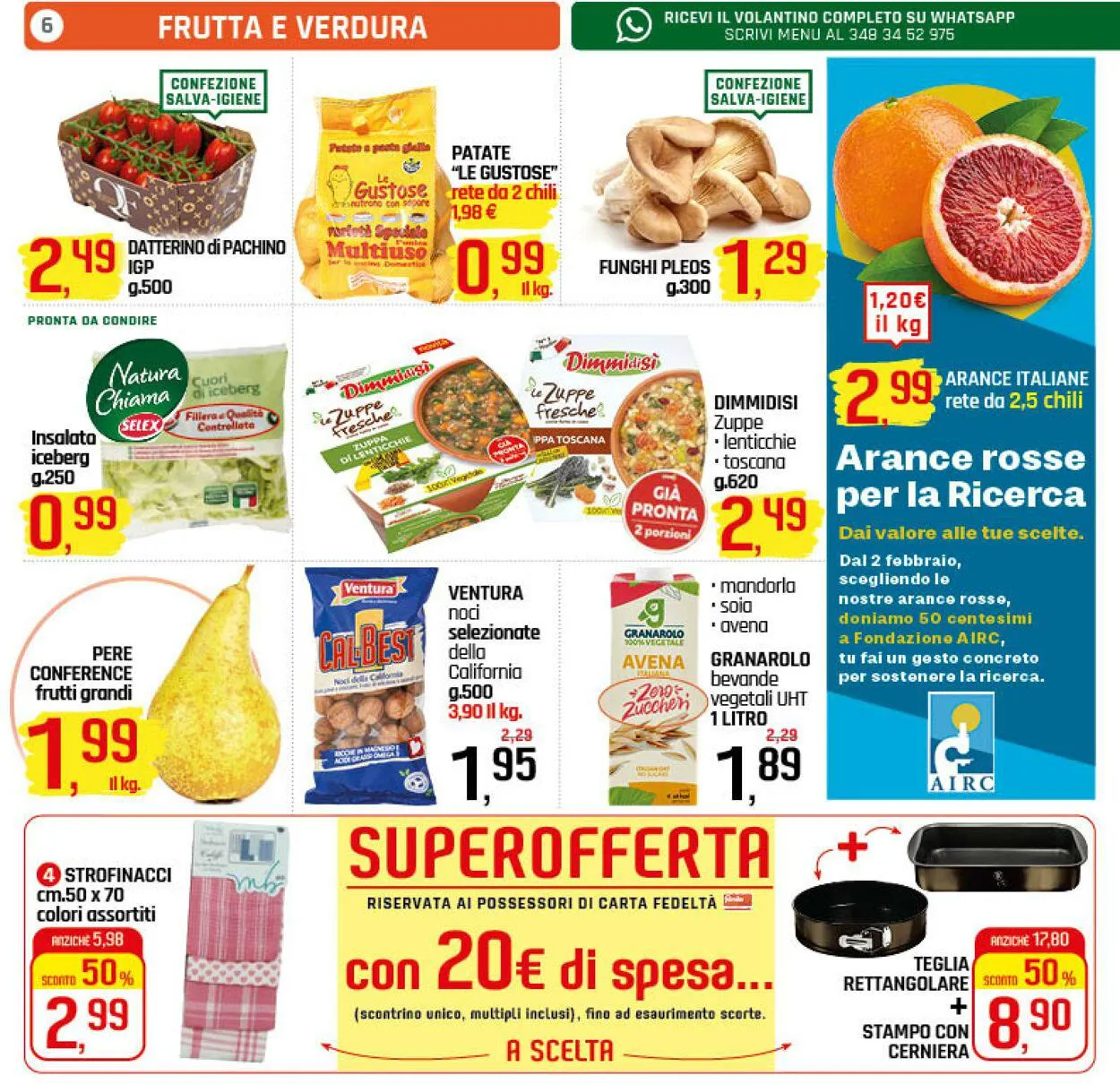 Famila Volantino attuale da 1 febbraio a 10 febbraio di 2024 - Pagina del volantino 6