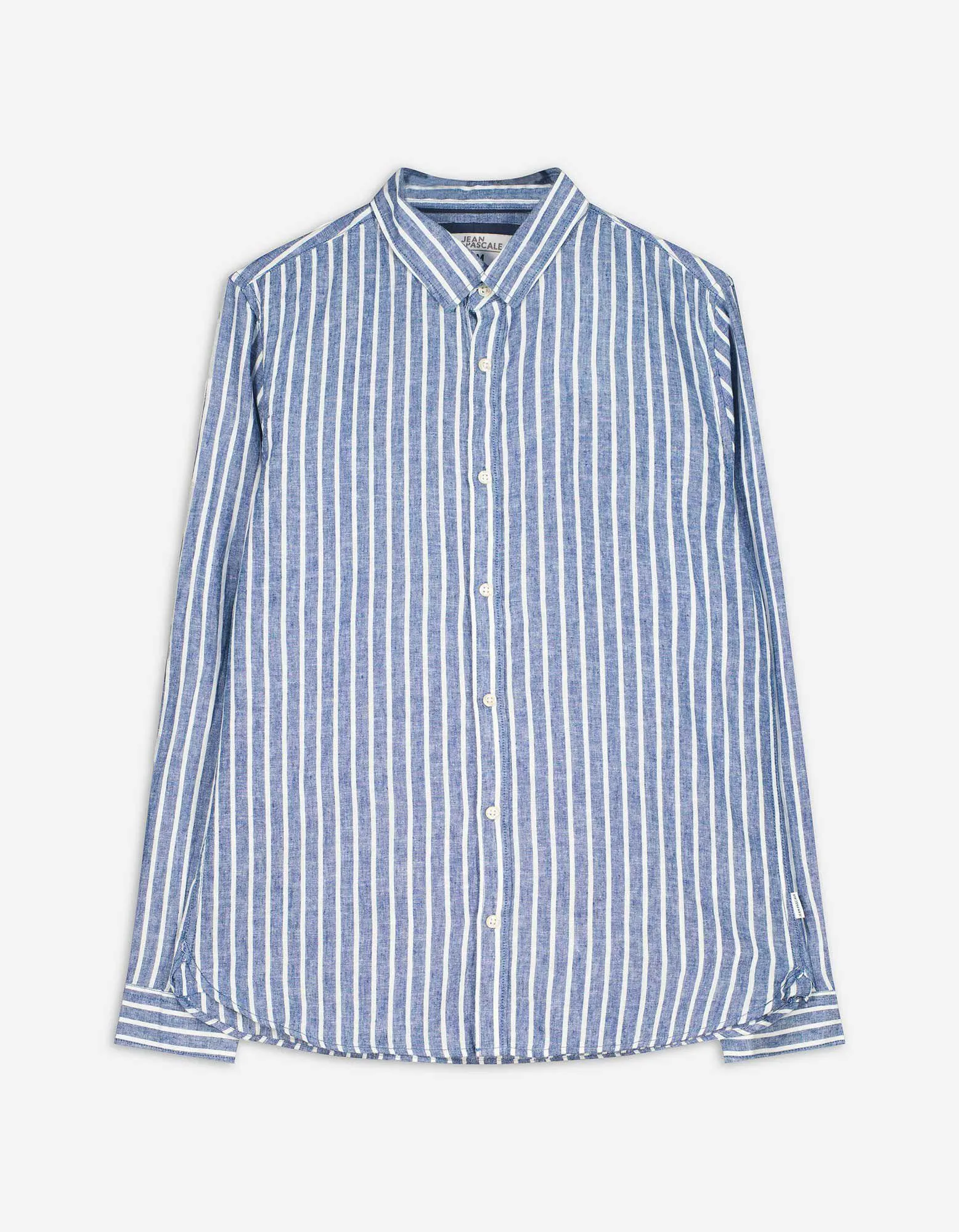 Camicia - Misto lino - blu scuro