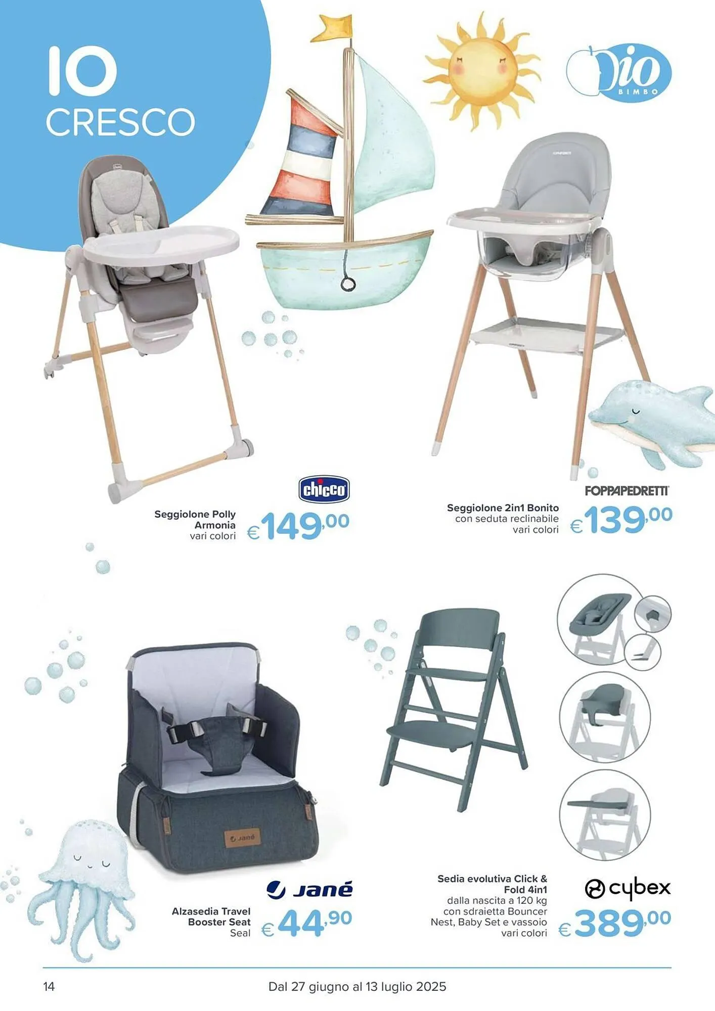 Volantino Io Bimbo da 27 giugno a 13 luglio di 2025 - Pagina del volantino 14
