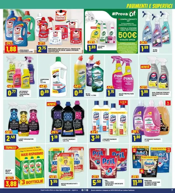 Sconti del 30% 40% da 26 aprile a 10 maggio di 2025 - Pagina del volantino 7