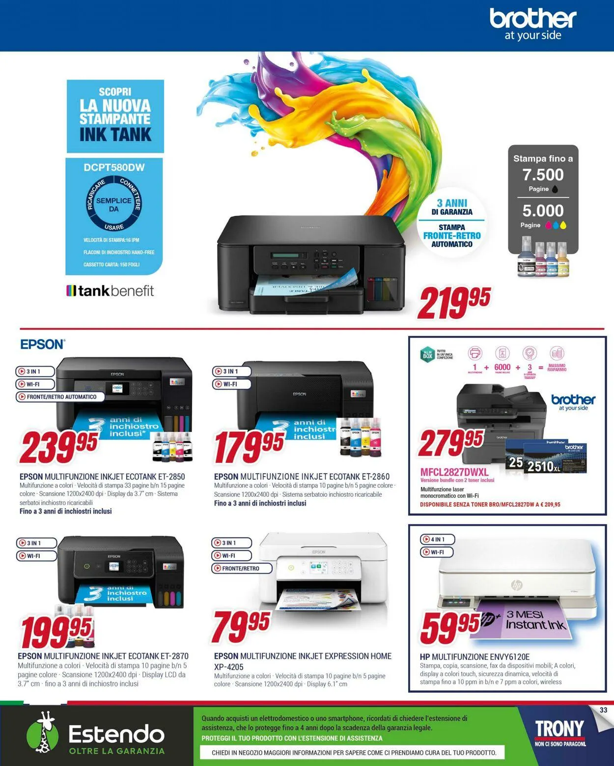 Trony - Palermo Volantino attuale da 3 luglio a 30 luglio di 2025 - Pagina del volantino 33