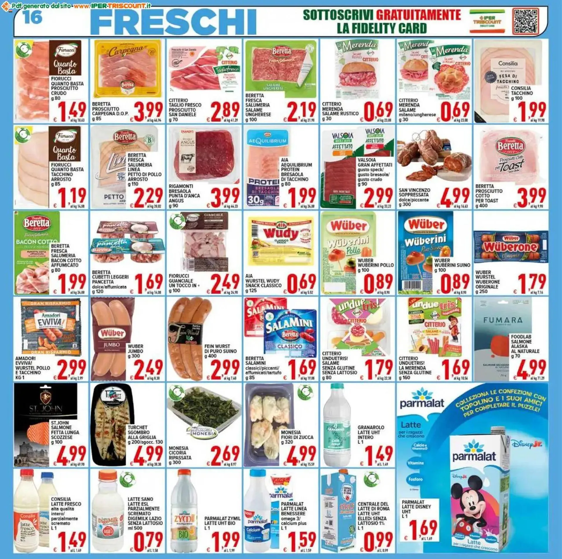 Volantino Iper Triscount da 16 luglio a 24 luglio di 2025 - Pagina del volantino 16