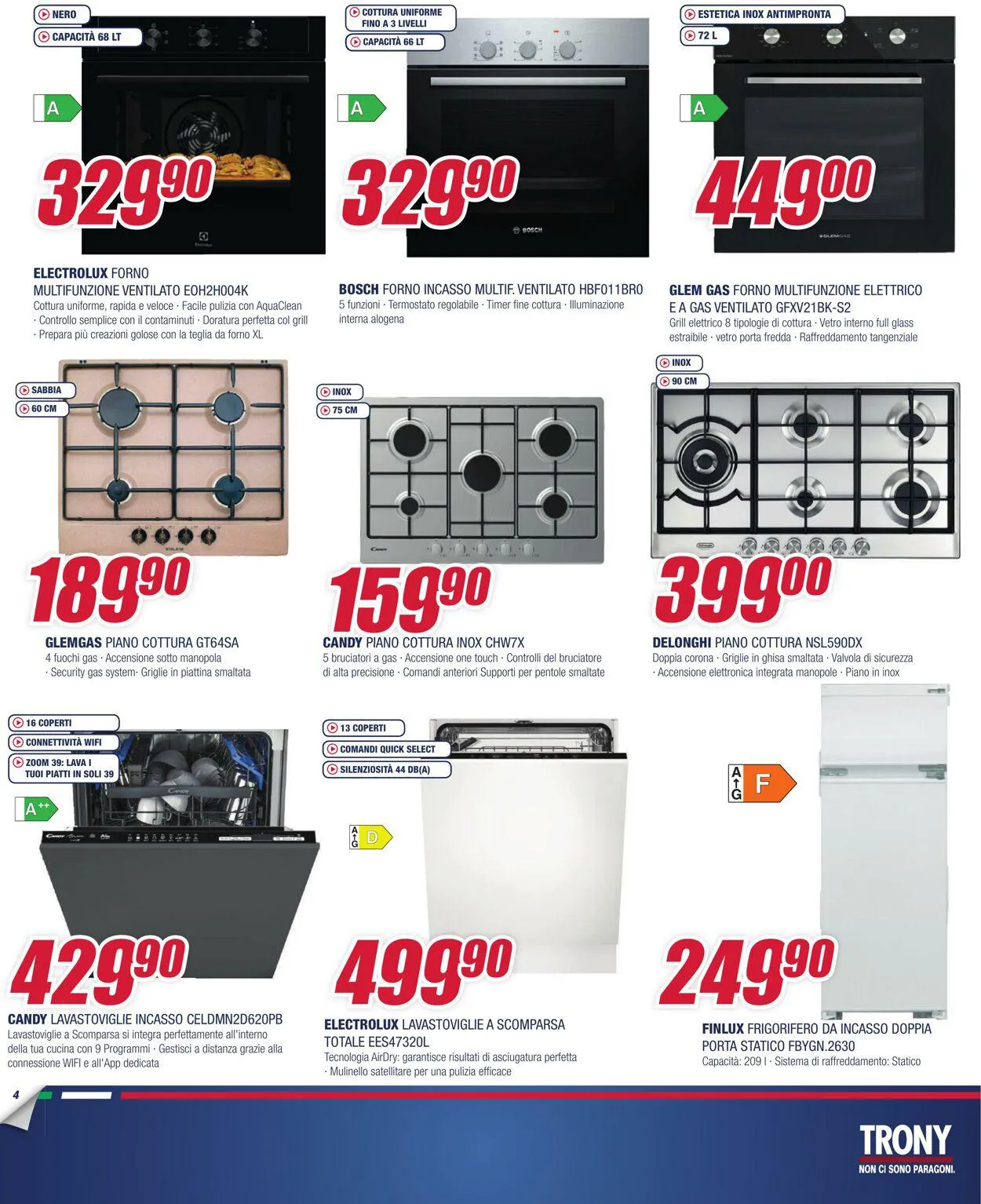 Trony - Napoli Volantino attuale da 20 luglio a 6 agosto di 2023 - Pagina del volantino 4