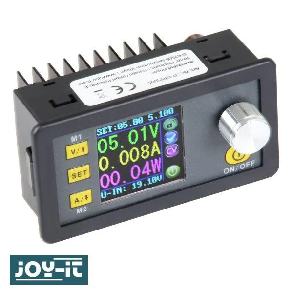 Modulo alimentatore step-down da pannello 0-50V – 0-5A