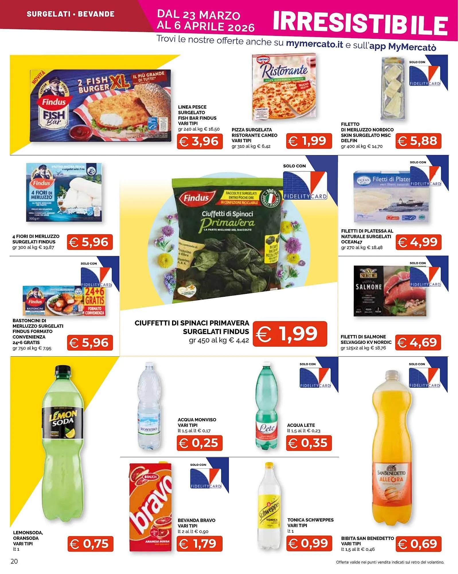 Volantino Mercatò Extra da 23 marzo a 26 marzo di 2026 - Pagina del volantino 20