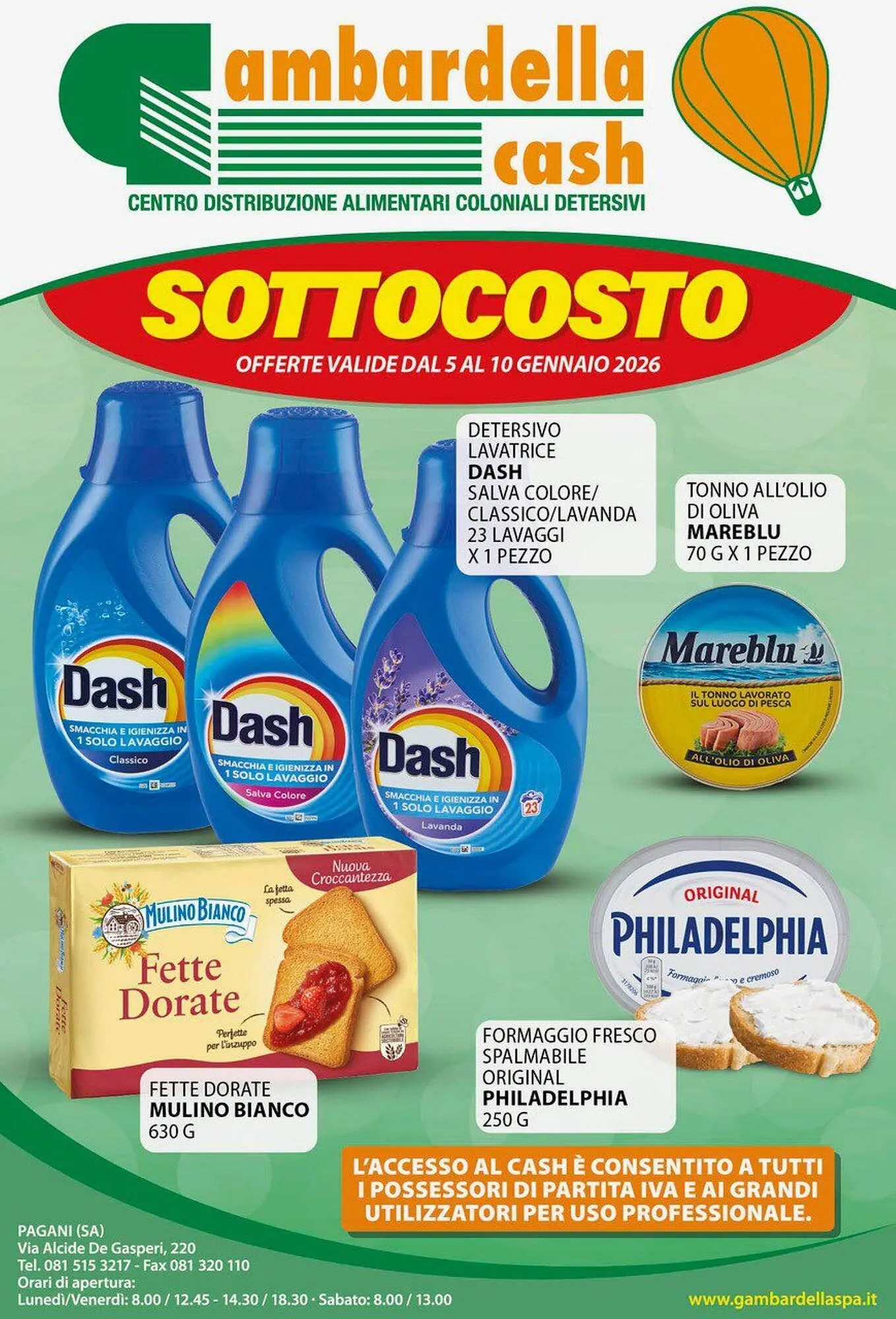 Volantino Gambardella Cash - 1