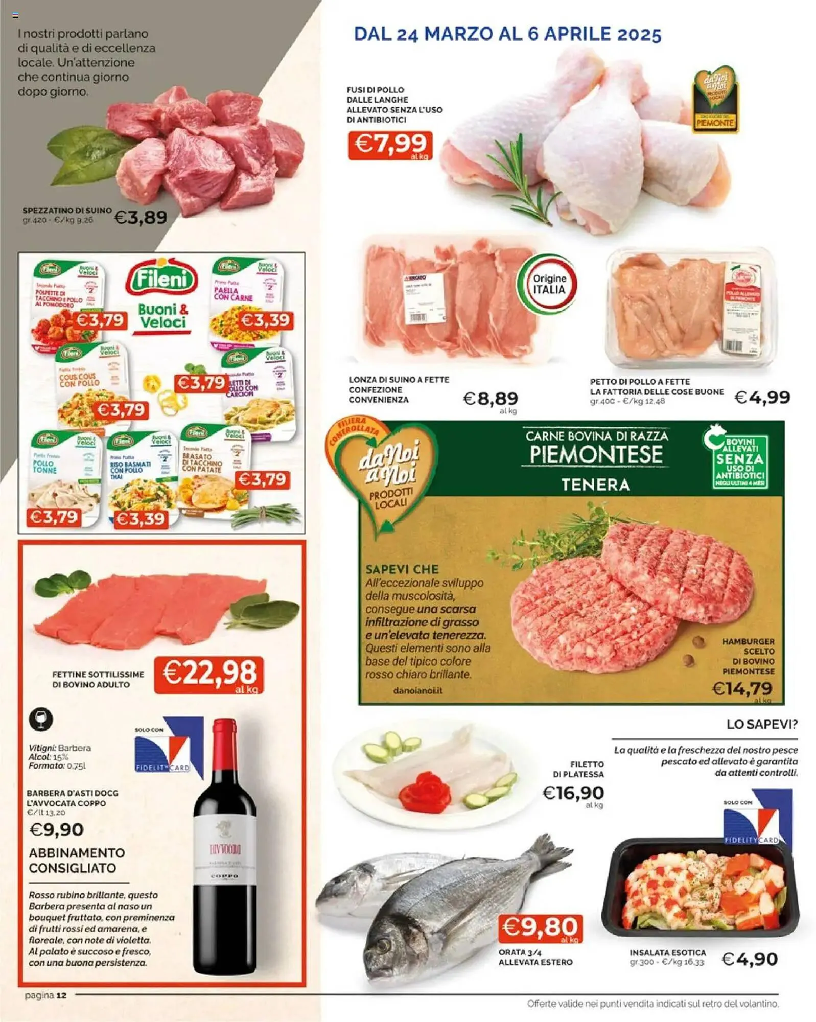 Volantino Mercatò da 24 marzo a 6 aprile di 2025 - Pagina del volantino 12