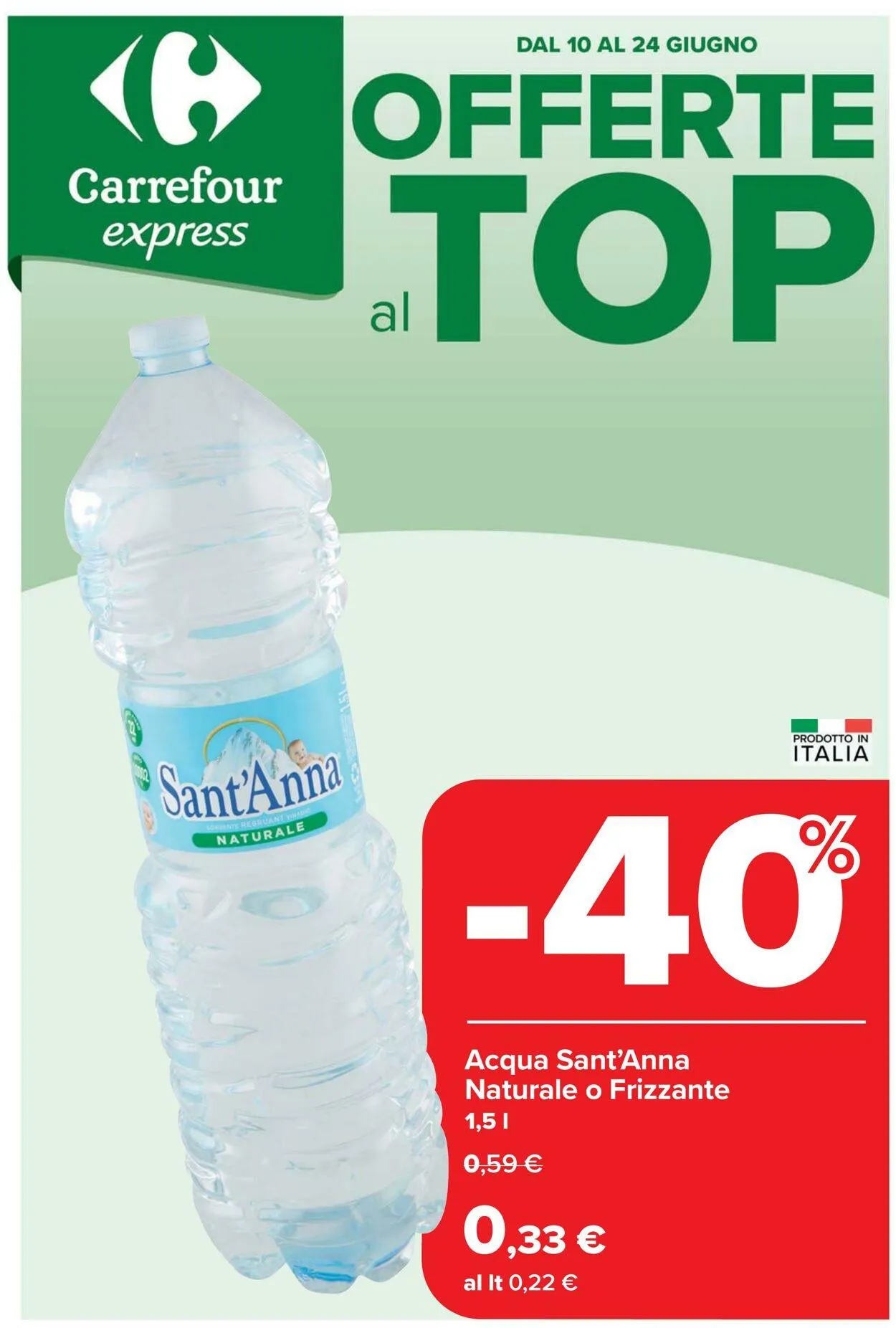 Carrefour Volantino attuale da 10 giugno a 24 giugno di 2025 - Pagina del volantino 1